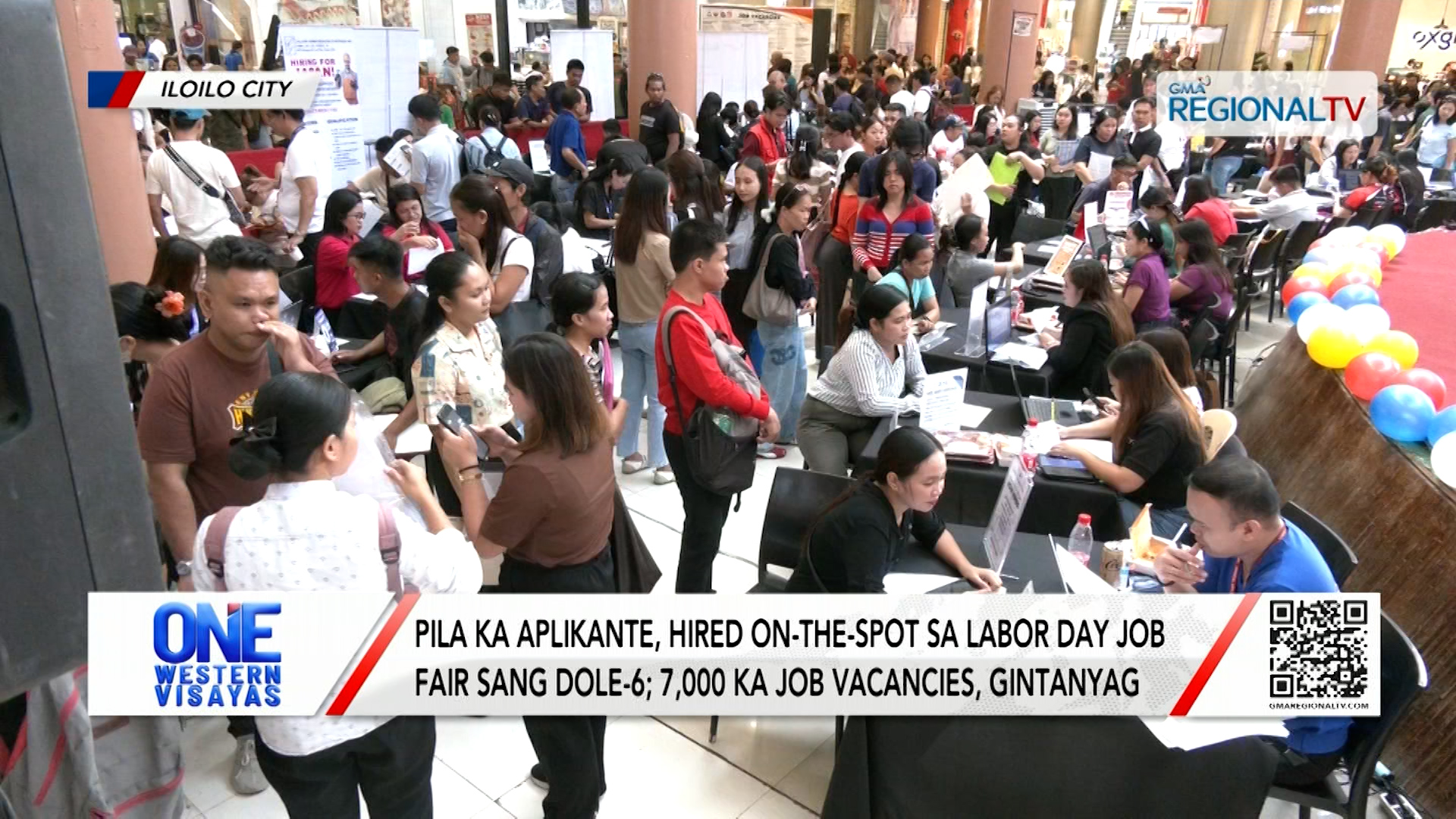 Pila ka aplikante, hired on-the-spot sa labor day job fair sang DOLE-6 | One Western Visayas