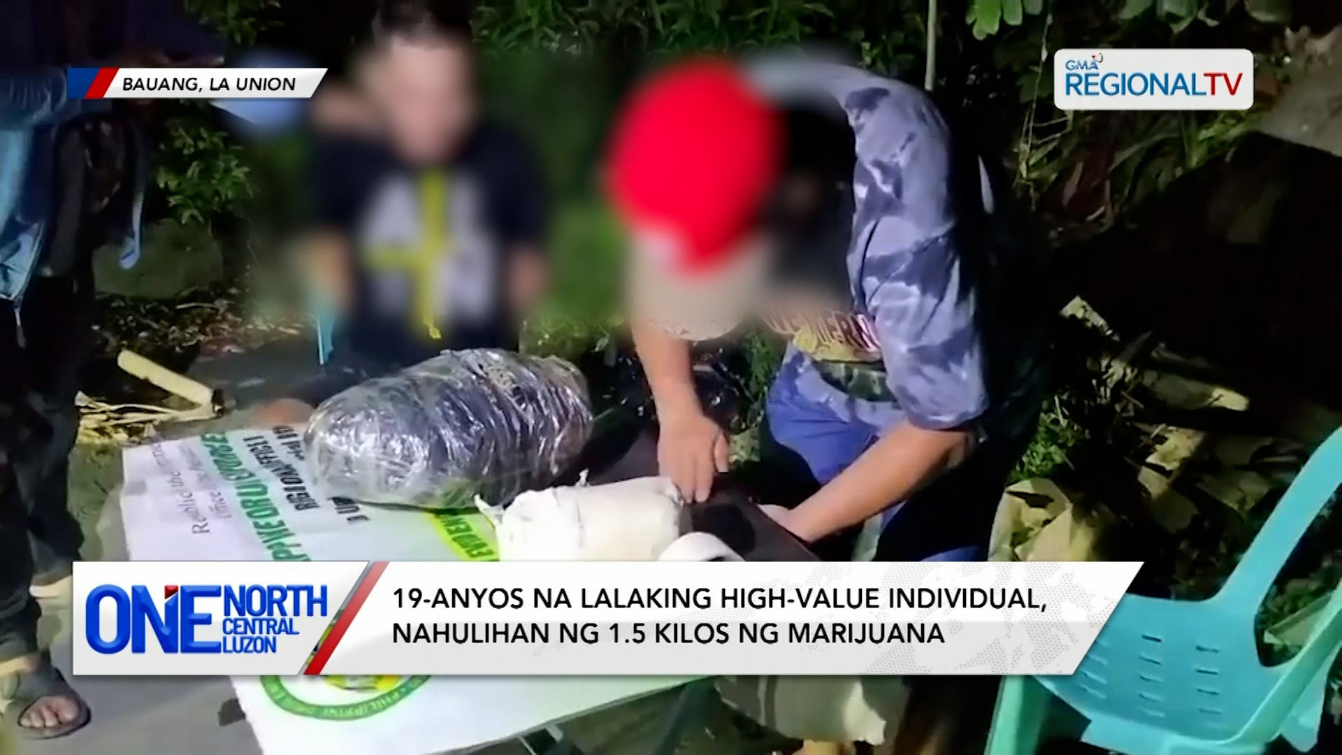 Lalaking high-value individual, nahulihan ng 1.5 kilos ng marijuana | One North Central Luzon
