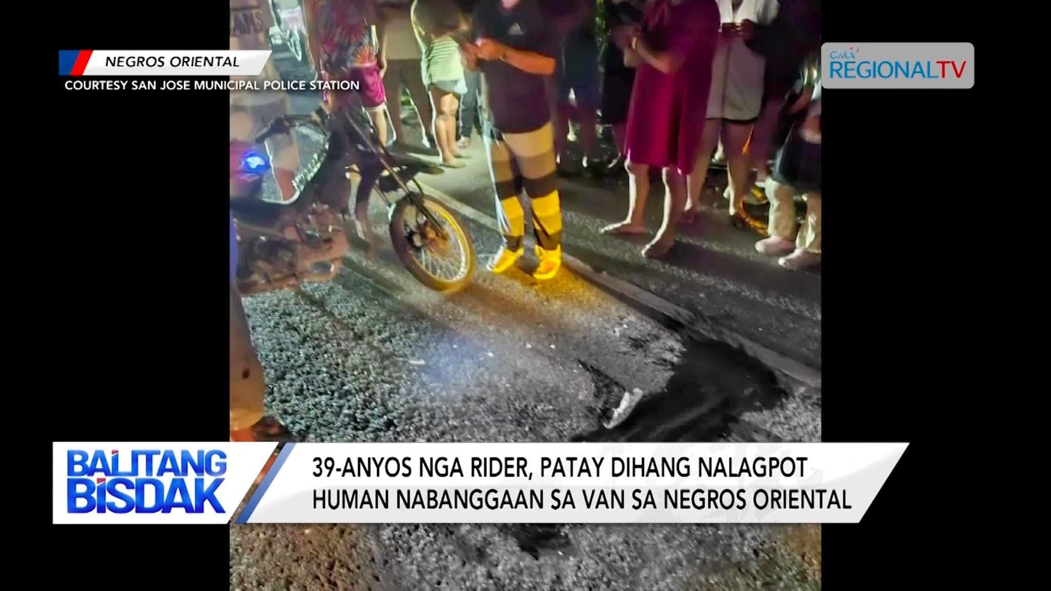 39-anyos nga Rider, Patay sa Road Accident sa Negros Oriental | Balitang Bisdak