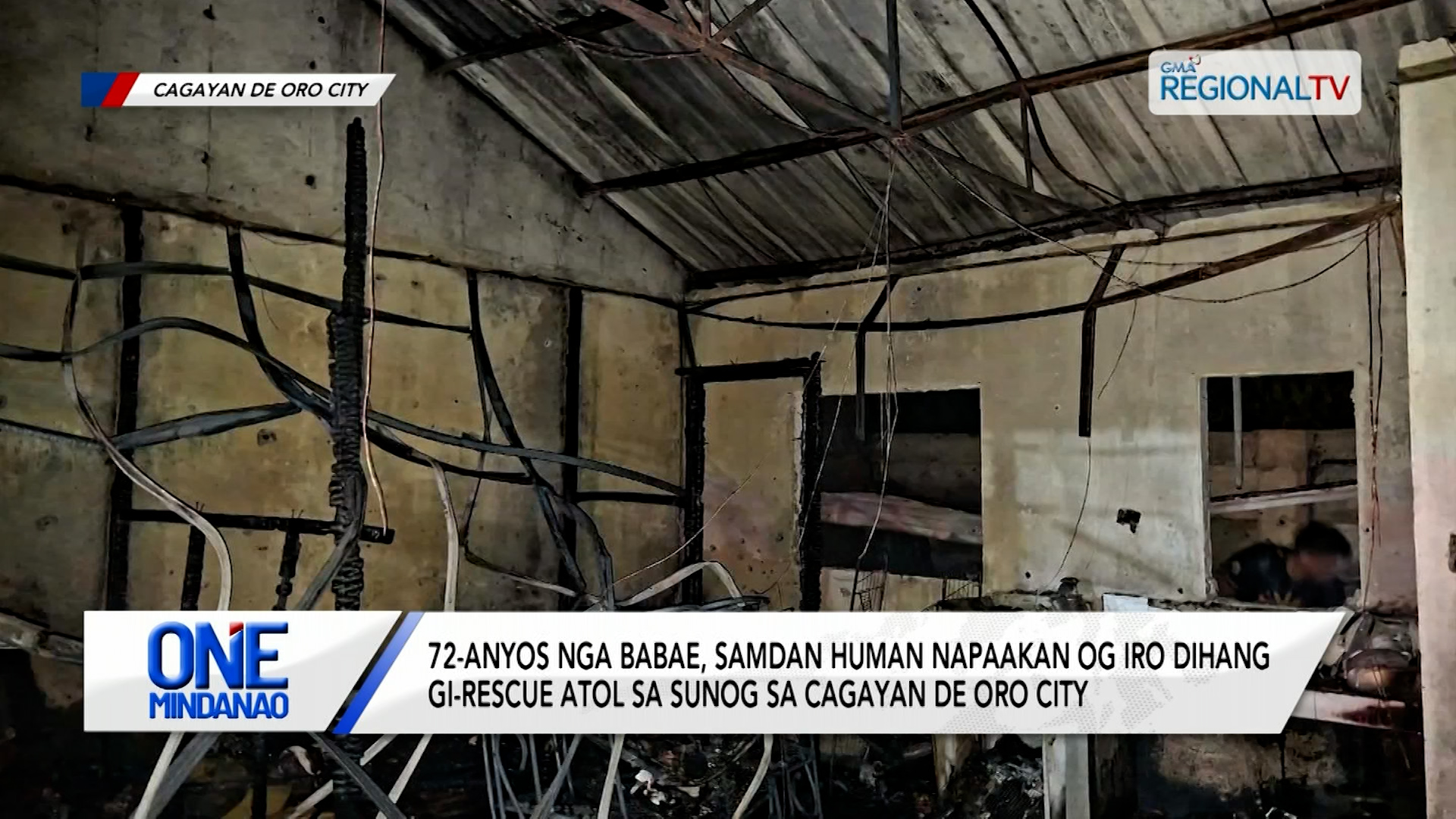 Usa angol atol sa sunog sa Cagayan de Oro City I One Mindanao