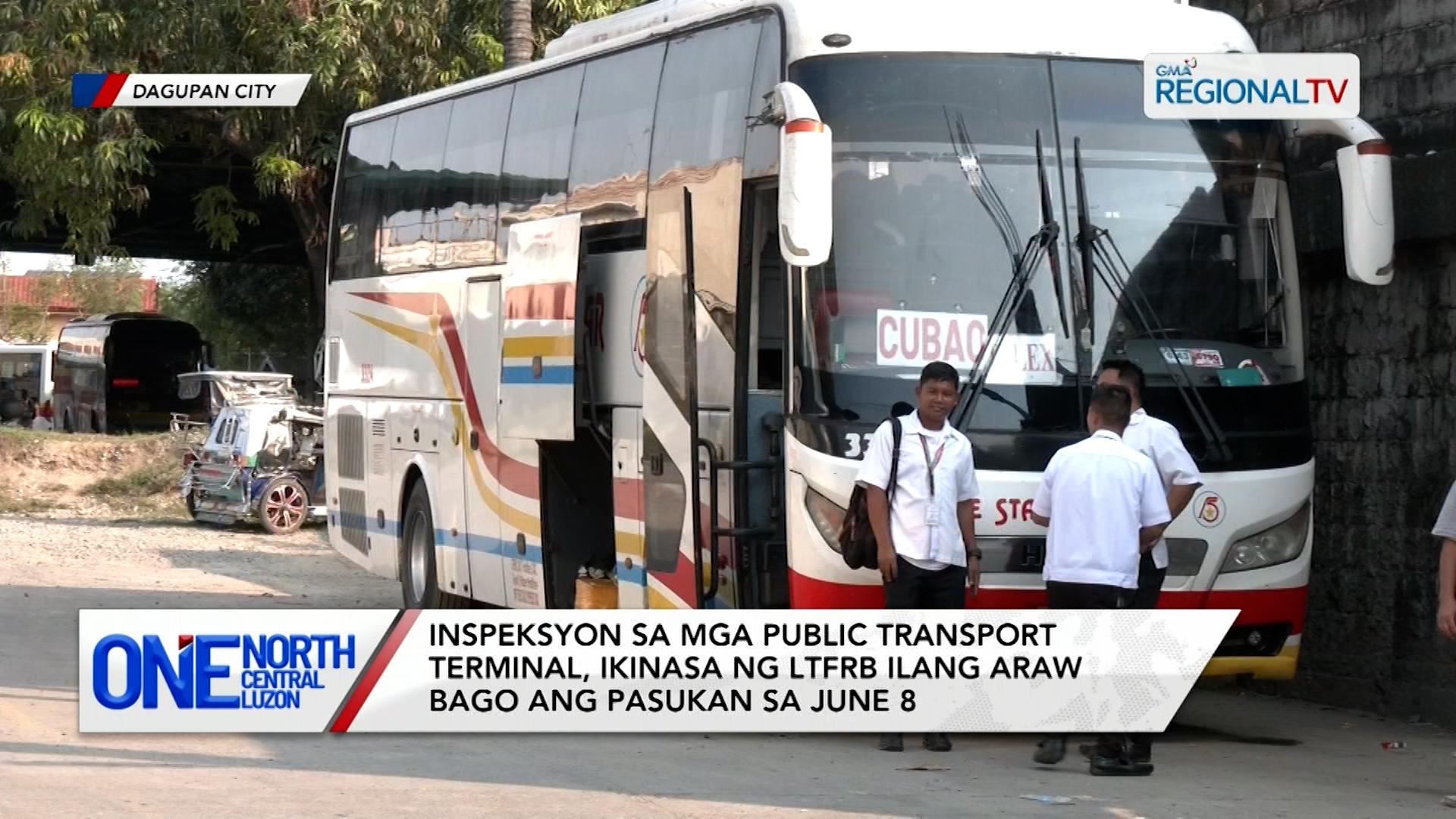 Inspeksyon sa mga public transport terminal, ikinasa ng LTFRB | One North Central Luzon
