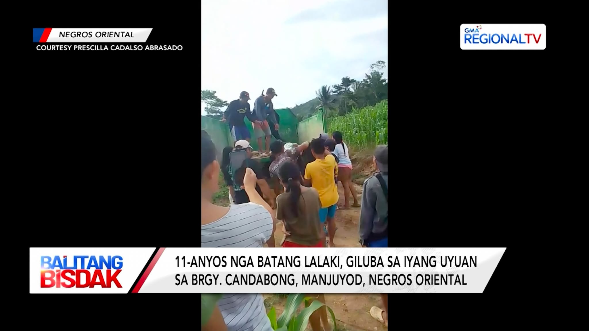 11-Anyos nga Batang Lalaki, Giluba sa Uyuan sa Negros Oriental | Balitang Bisdak