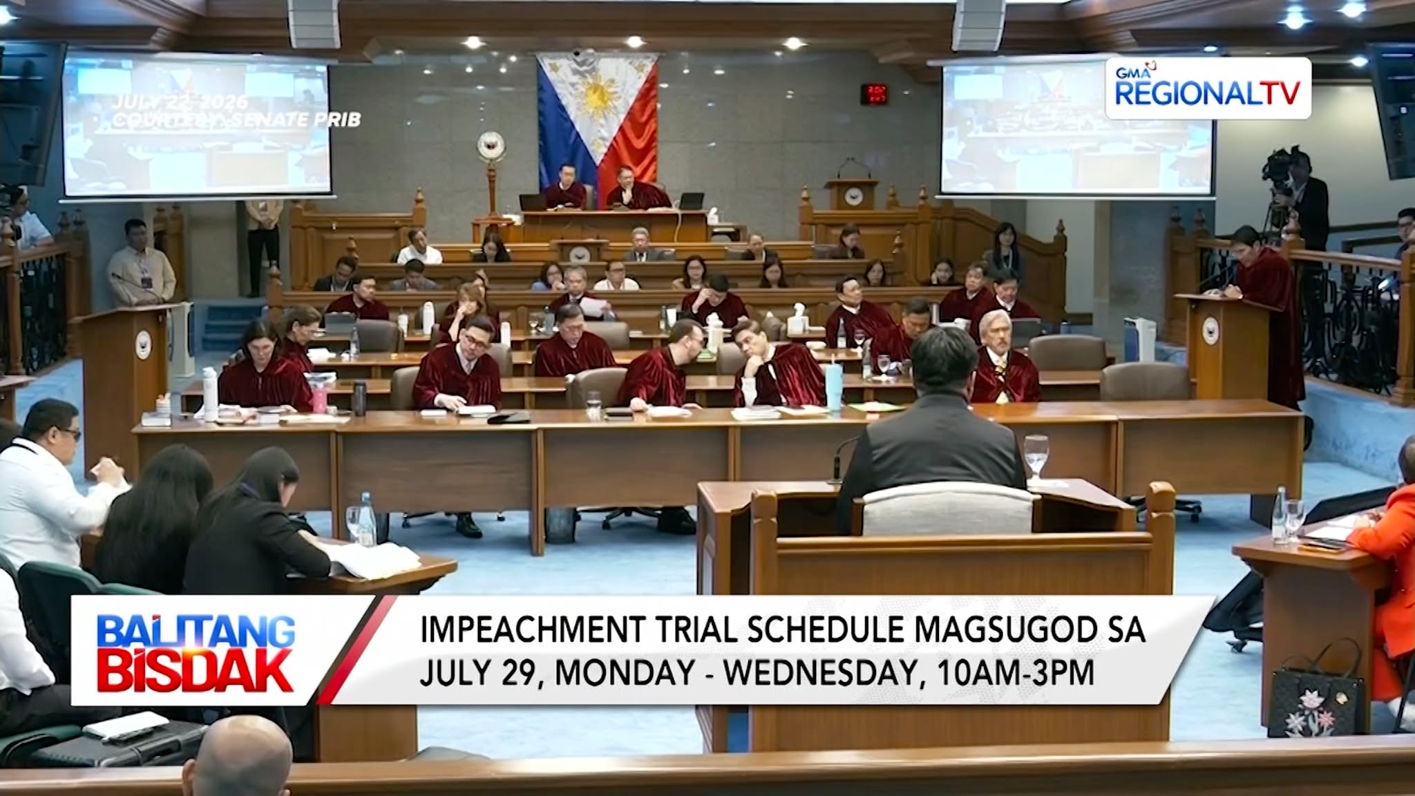 Subpoena sa Financial Records sa Bise ug Atty. Carpio, Gipada sa Impeachment Court | Balitang Bisdak