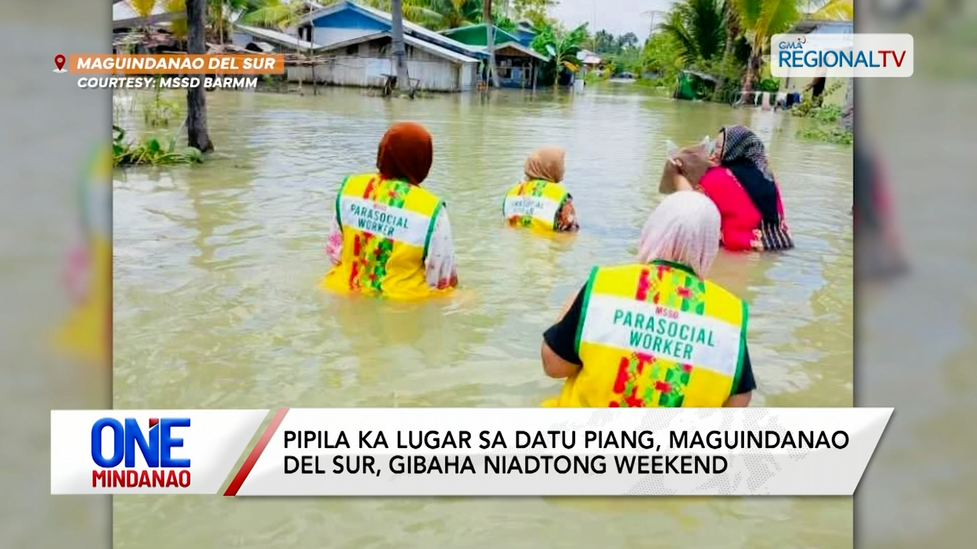 Pipila ka lugar sa Datu Piang, Maguindanao del Sur, gibaha I One Mindanao