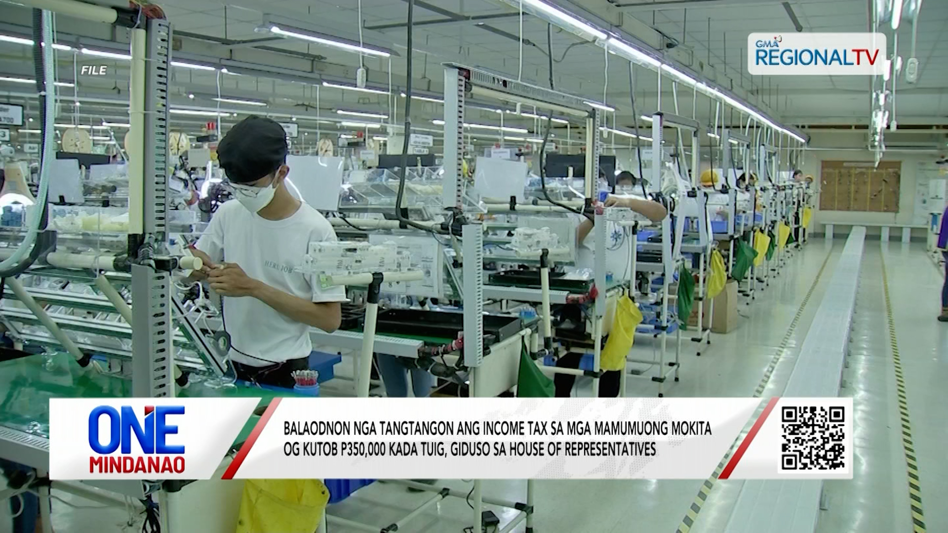 Tangtangon ang income tax sa mga mokita og kutob P350,000 kada tuig, giduso I One Mindanao