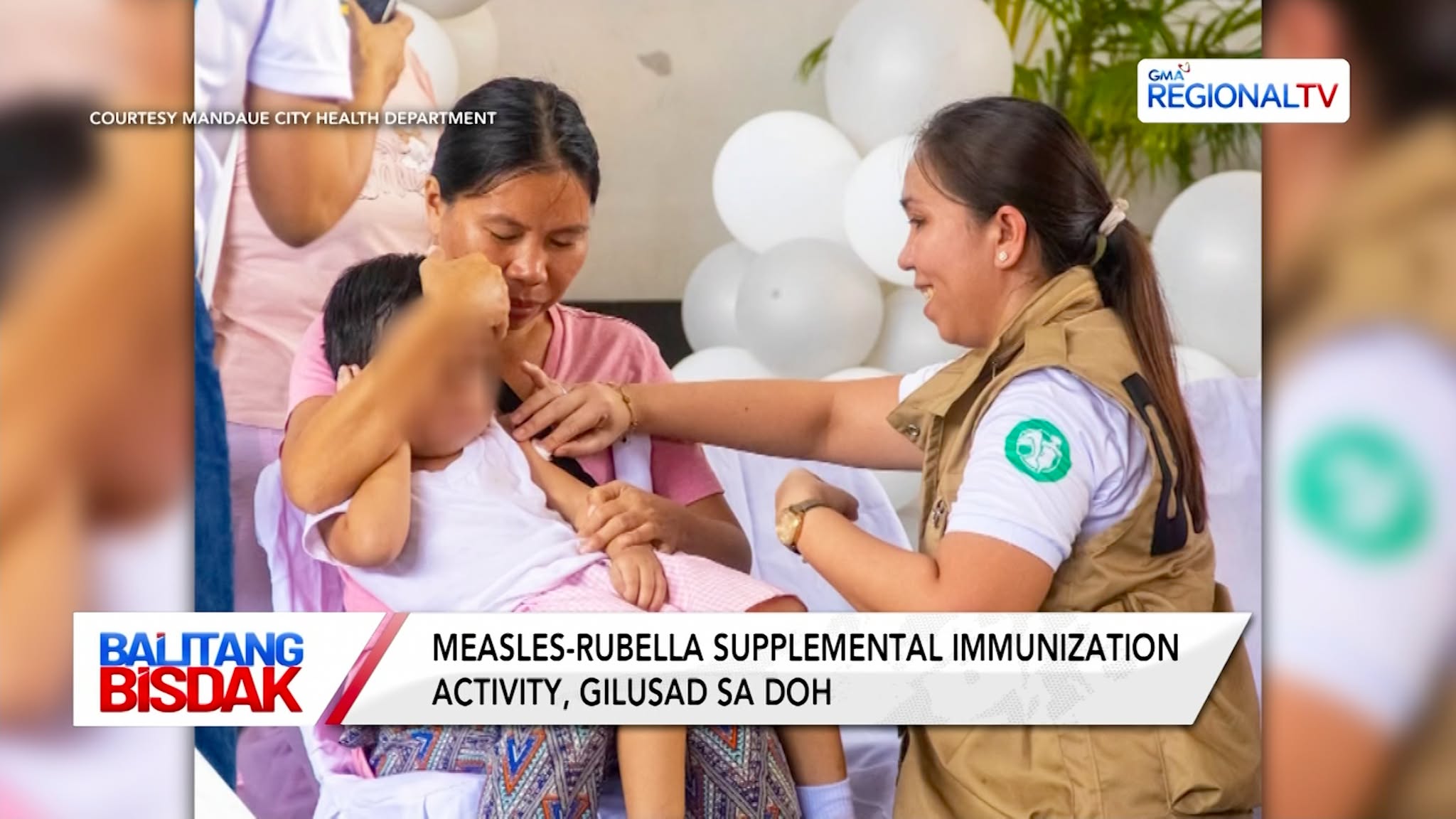 Measles-Rubella Supplemental Immunization Activity, Gilusad sa DOH | Balitang Bisdak