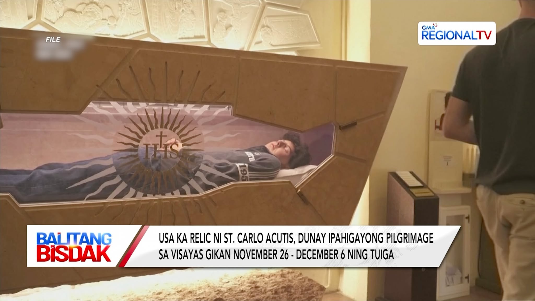 Usa ka Relic ni St. Carlo Acutis, adunay Pilgrimage sa Visayas | Balitang Bisdak
