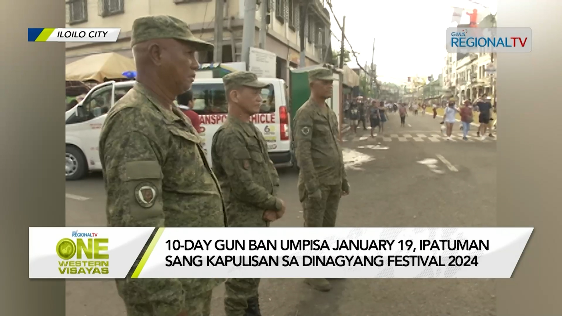 10-day gun ban umpisa January 19, ipatuman sa Dinagyang Festival 2024