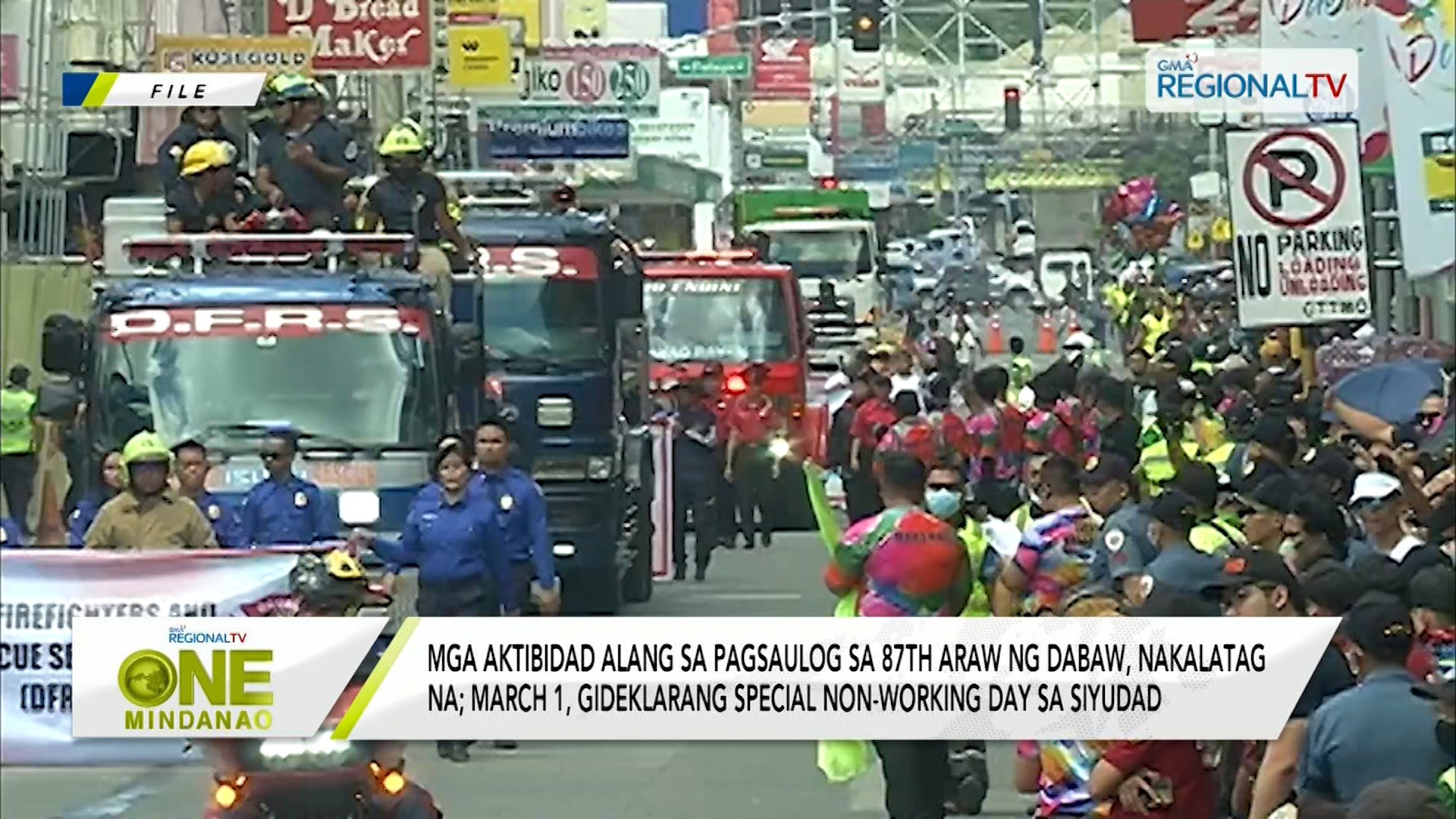 Mga aktibidad alang sa pagsaulog sa 87th Araw ng Dabaw, nakalatag na