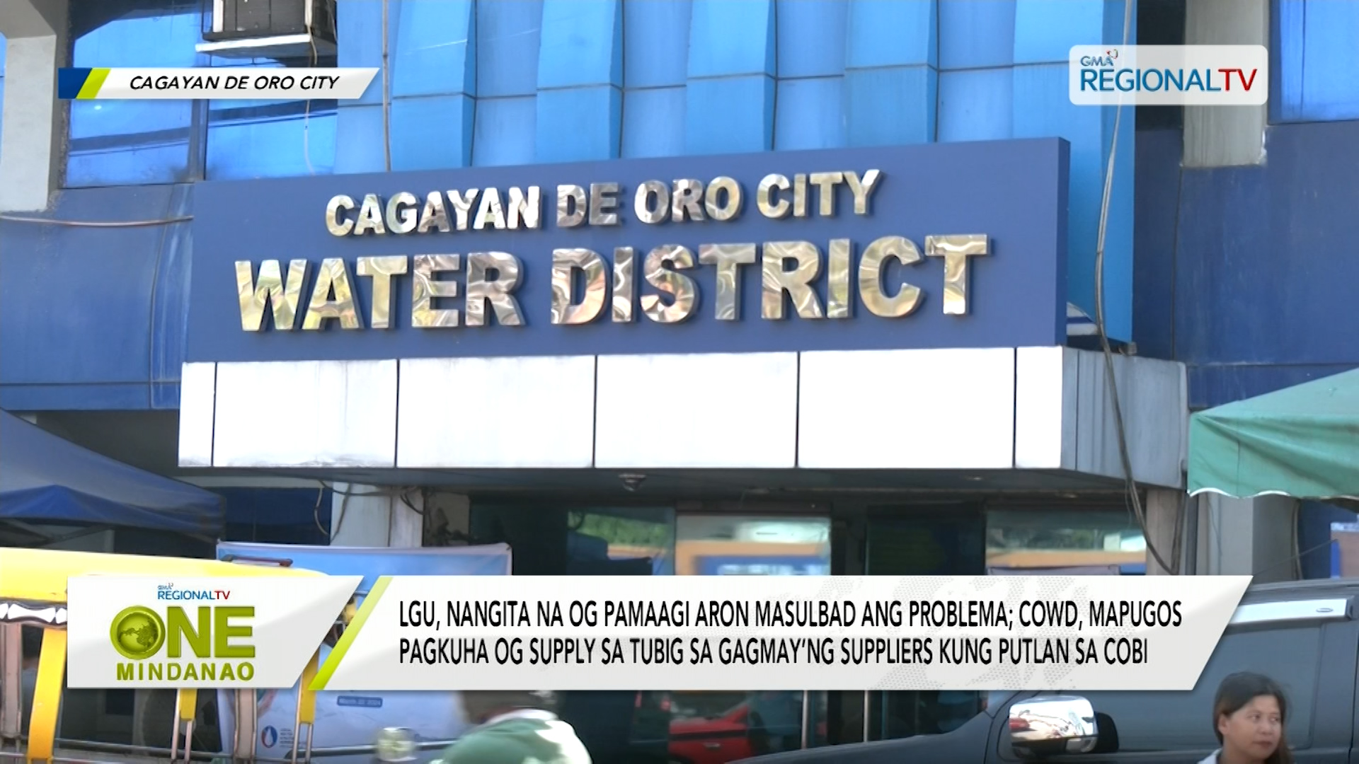 Cagayan de Oro City LGU, nangita na og pamaagi aron masulbad ang problema sa tubig