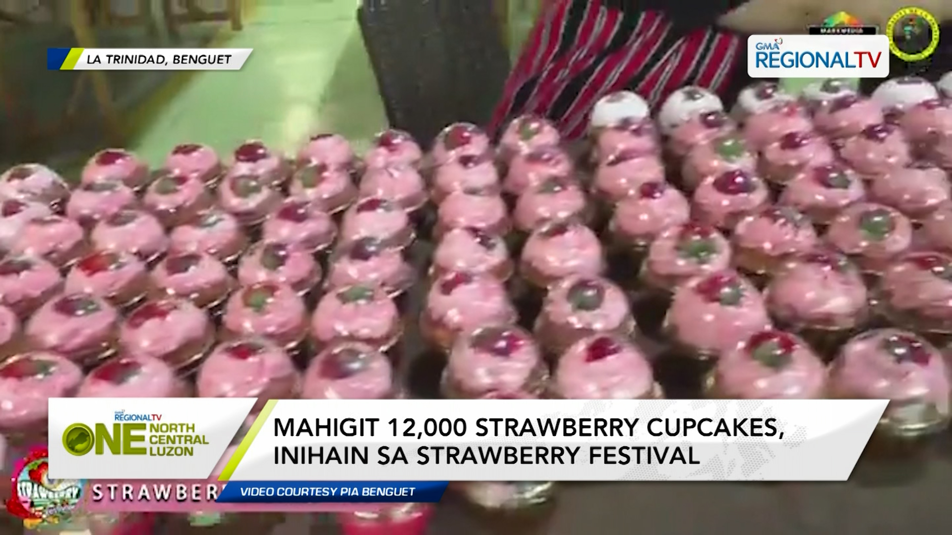Mga produktong gawa sa strawberry, ibinida sa Strawberry Festival 2024