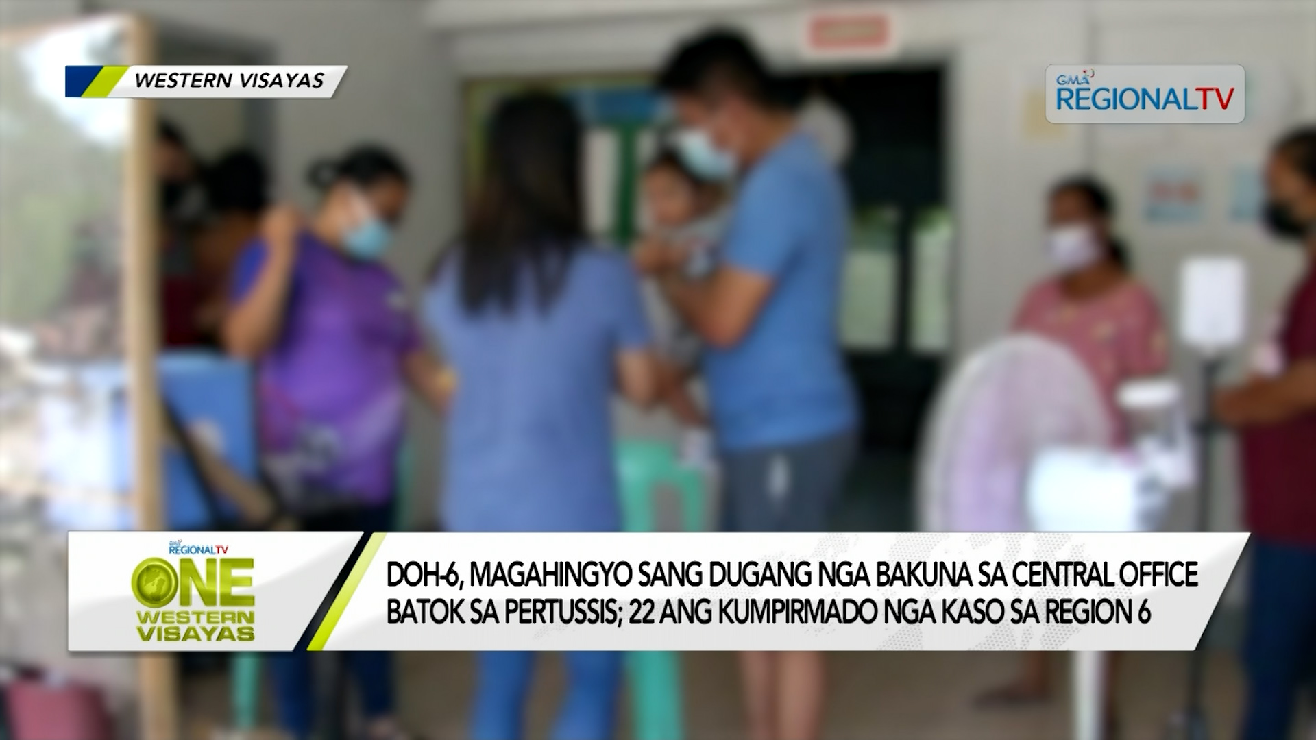 DOH-6, magahingyo sang dugang nga bakuna sa Central Office batok sa pertussis