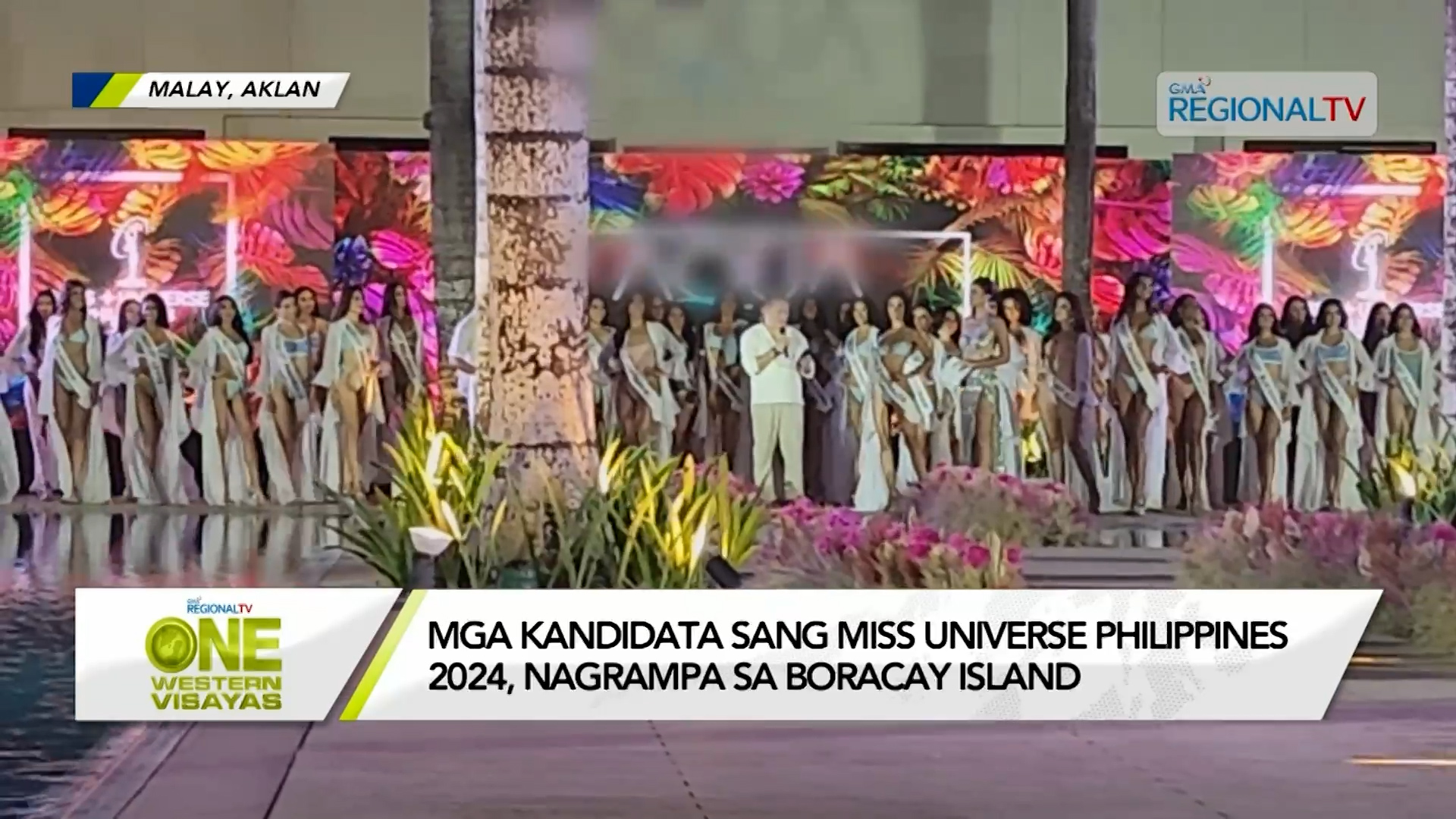 Mga kandidata sang Miss Universe Philippines 2024, nagrampa sa Boracay Island