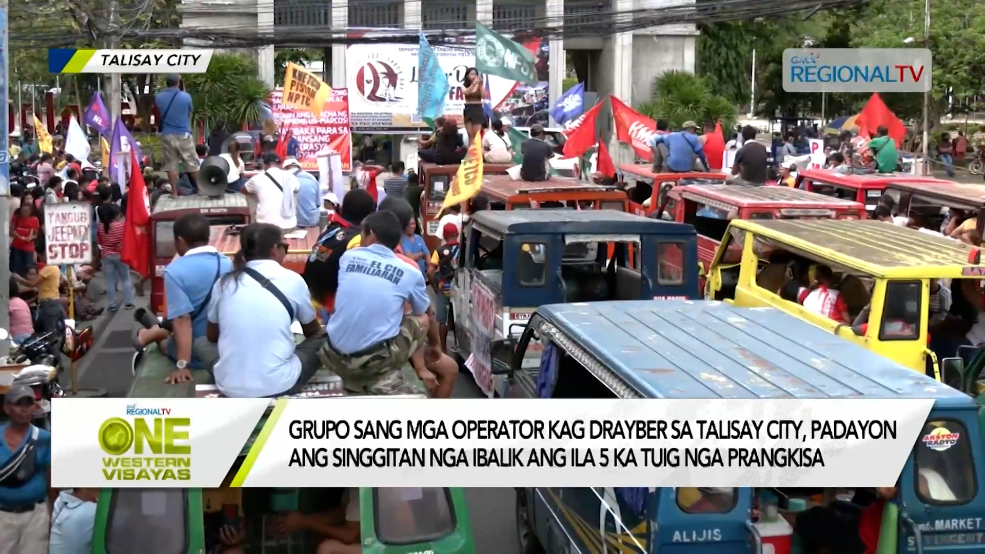 Mga operator kag driver sa Talisay City hiling na ibalik ang kanilang franchise