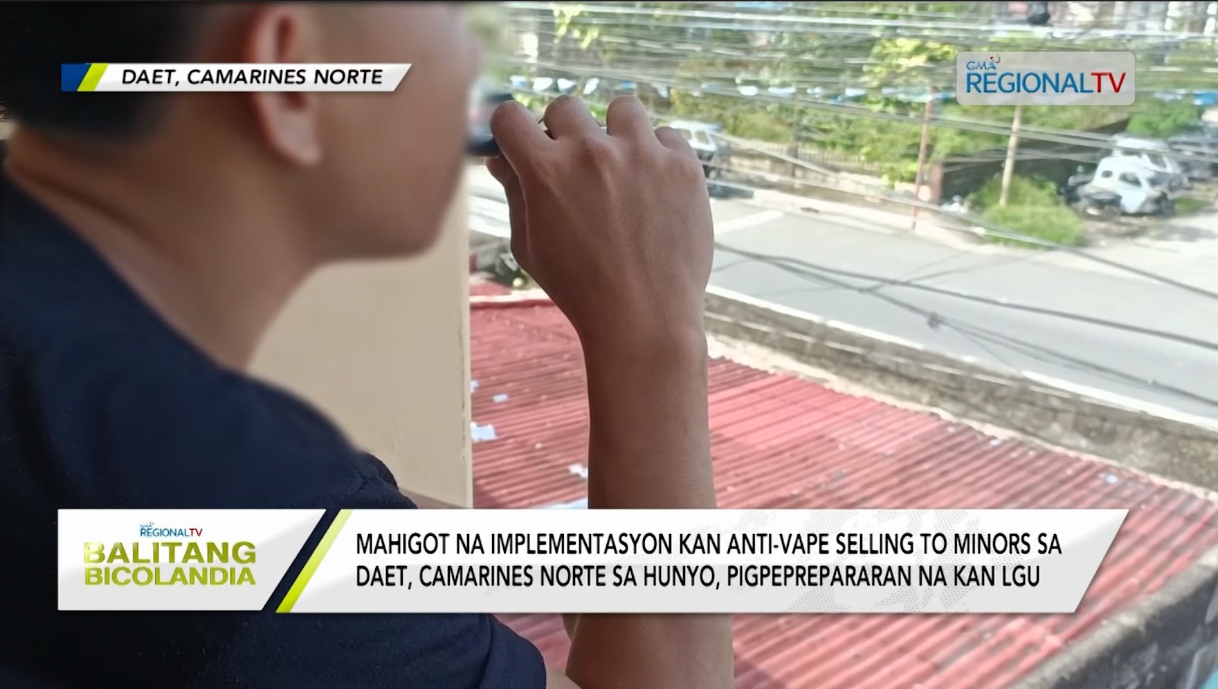 Mahigot na implementasyon kan anti-vape selling to minors sa Daet, pigaandaman