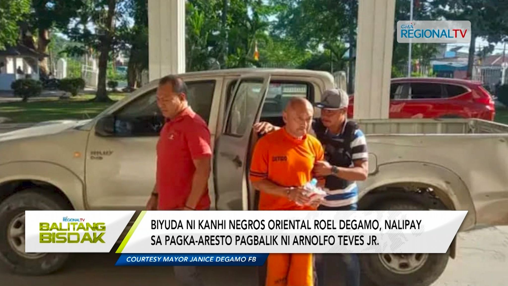 Pamplona Mayor Janice Degamo, Nalipay sa Subling Pagdakop ni Arnie Teves Jr.