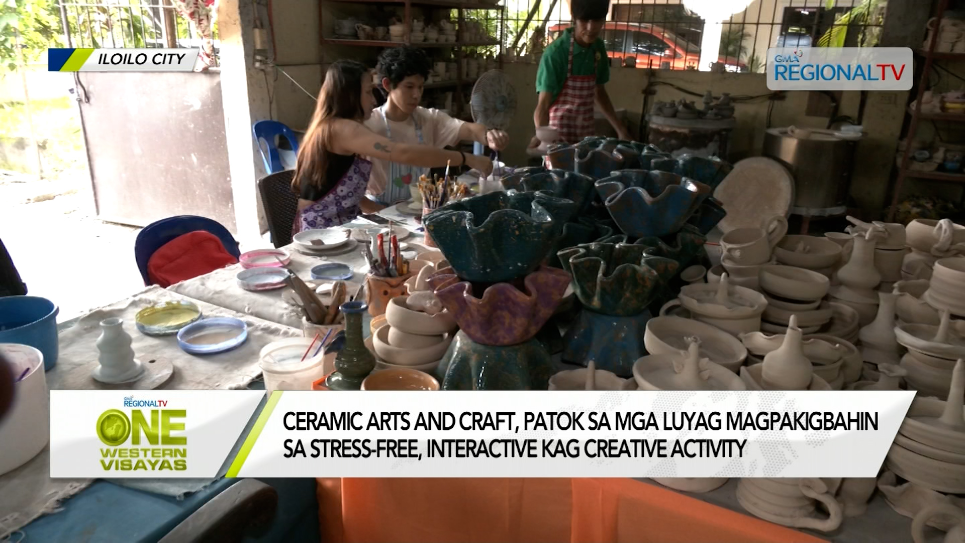 Ceramic arts and craft, patok sa mga luyag makalikaw sa stress