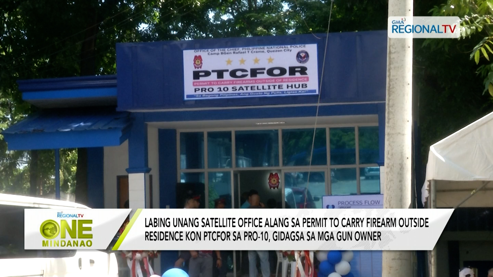 Satellite office sa PTCFOR sa PRO-10, gidagsa sa mga gun owner