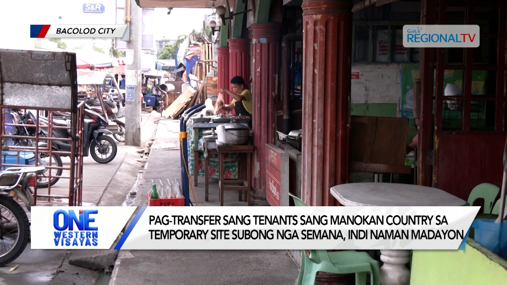 Transfer sang tenants sang Manokan Country sa temporary site, indi pa madayon