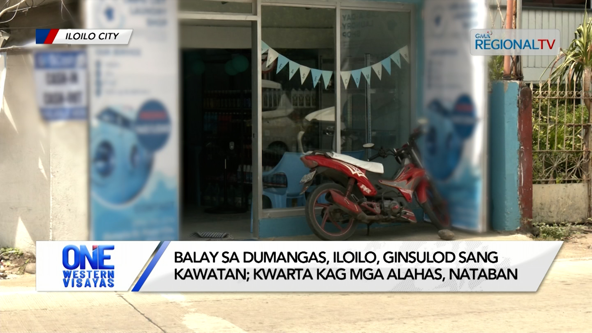 Isa ka laundry shop sa arevalo, gintuyo nga sudlon sang kawatan