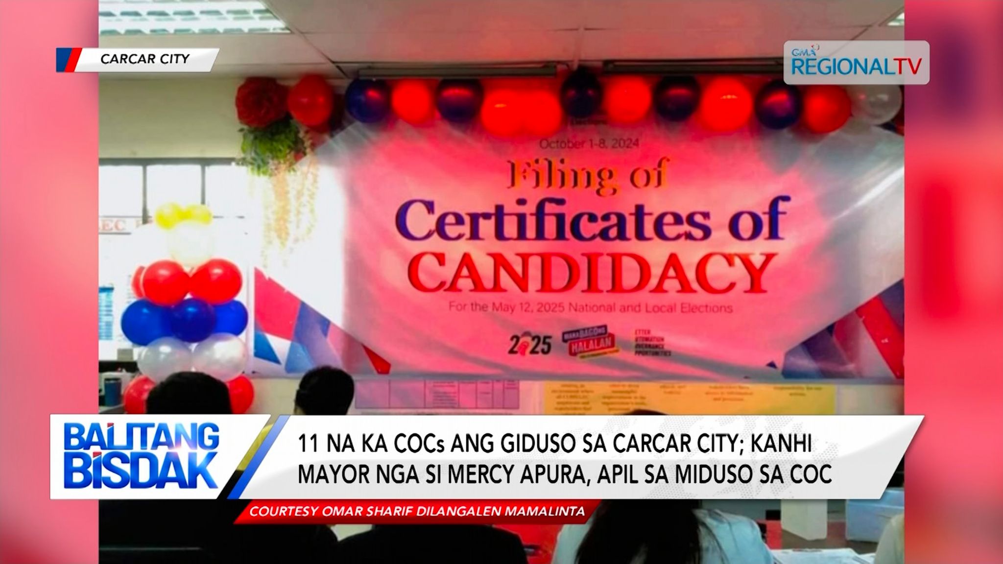 Nagmingaw Gihapon ang Filing sa COC sa Ika-upat nga Adlaw