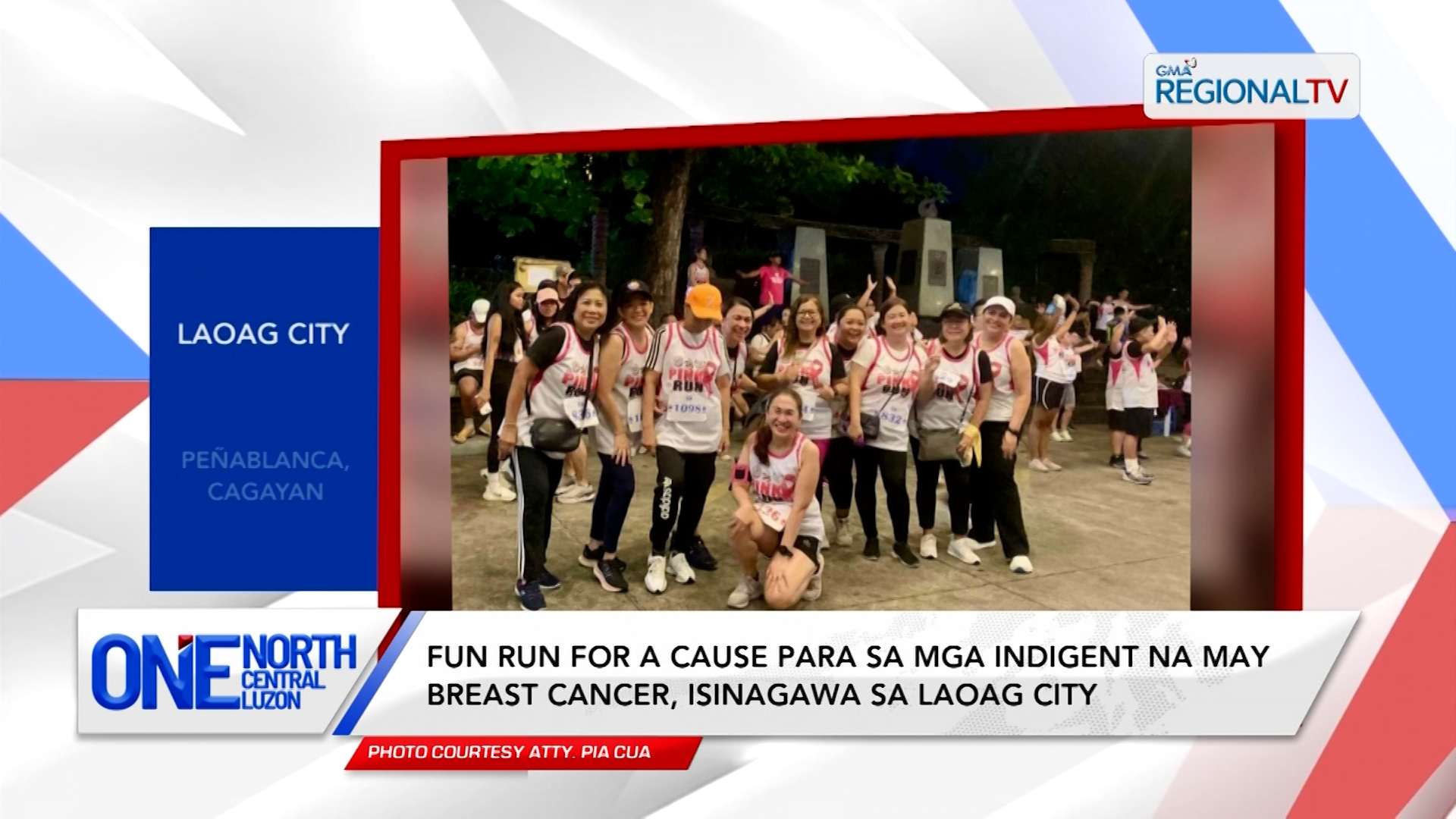 Fun run for a cause para sa mga indigent na may breast cancer, isinagawa