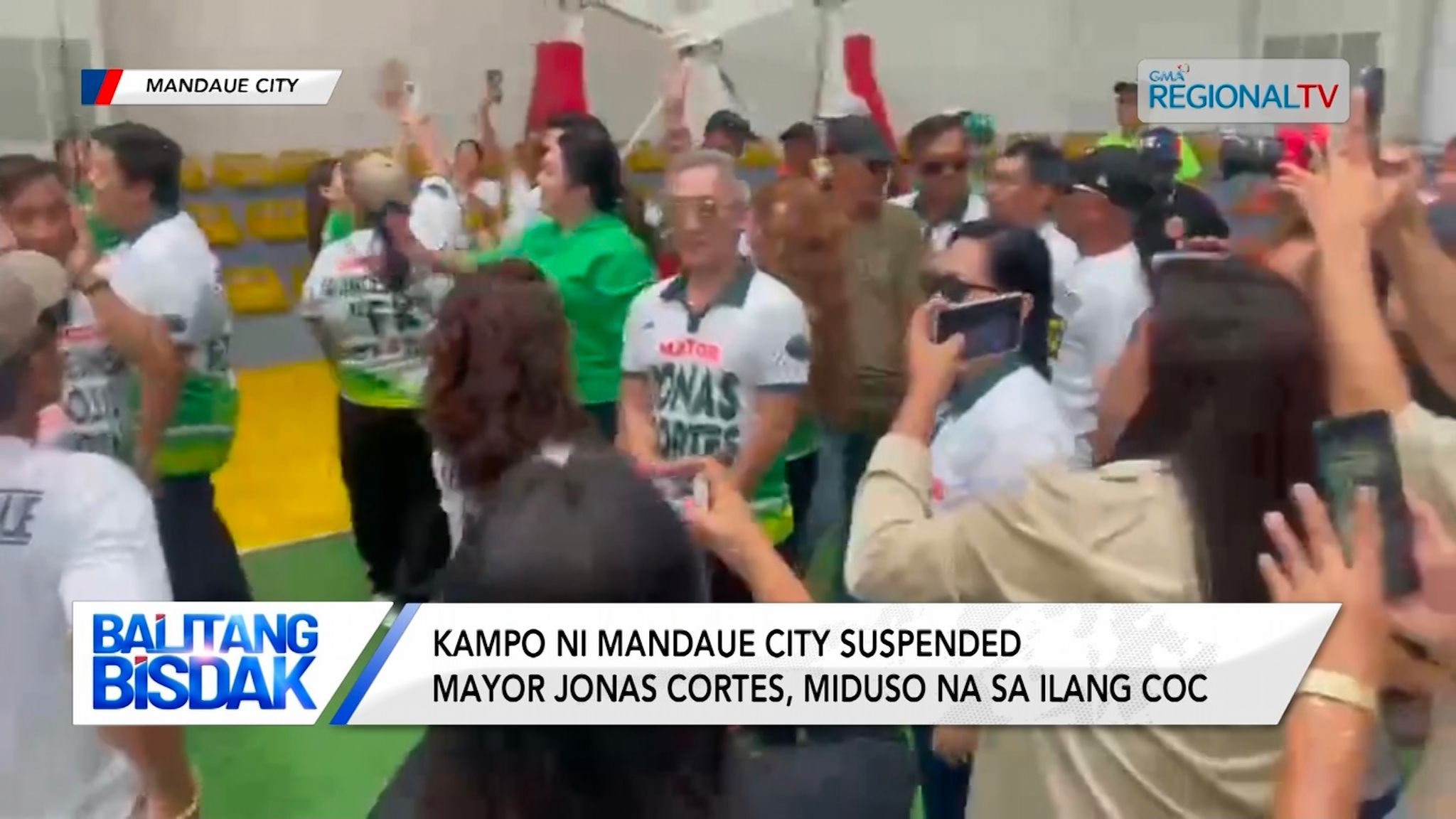 Kampo ni Suspended Mandaue City Mayor Jonas Cortes, miduso na sa COC