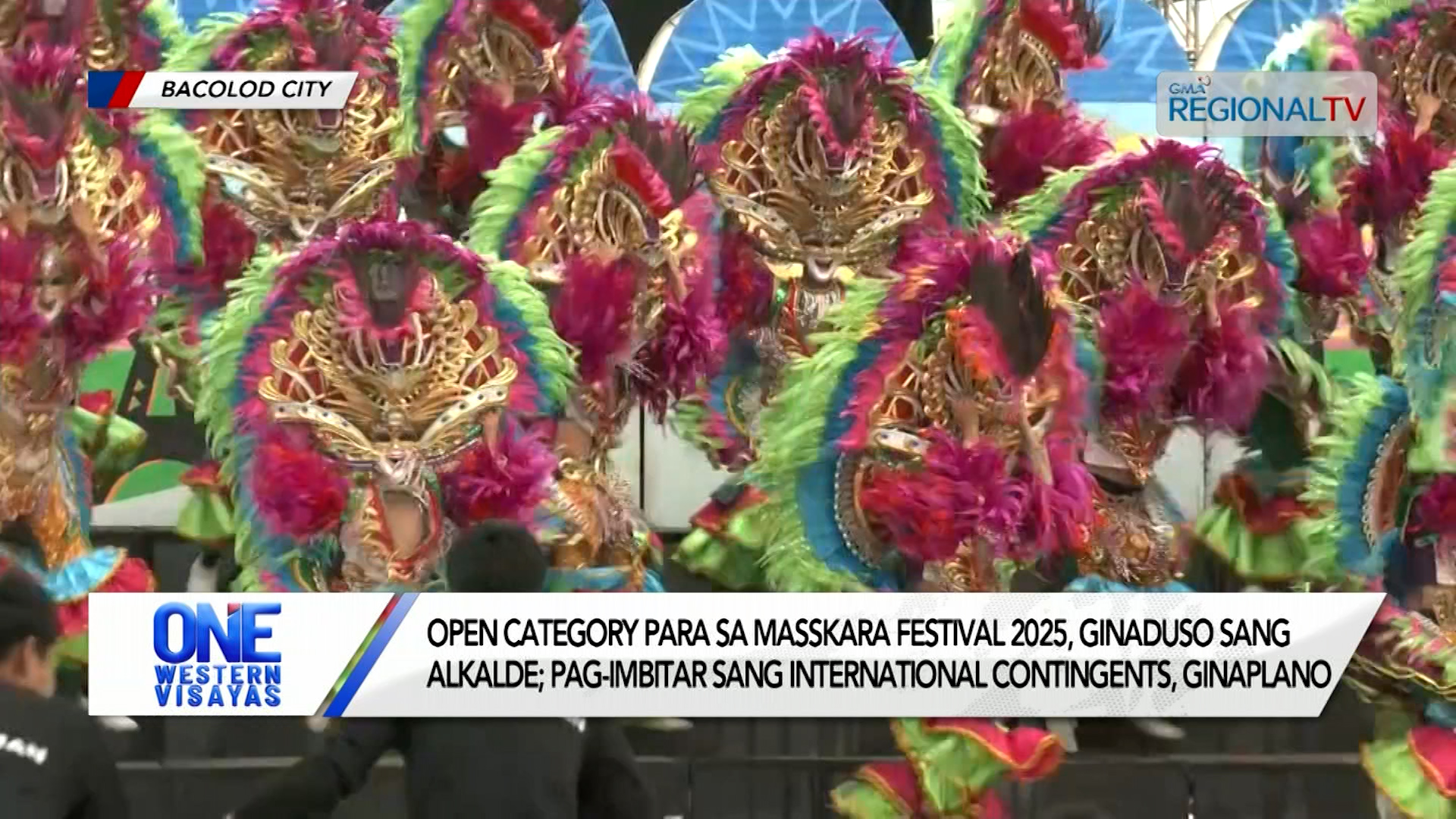 Open category para sa Masskara Festival 2025, ginaduso sang alkalde