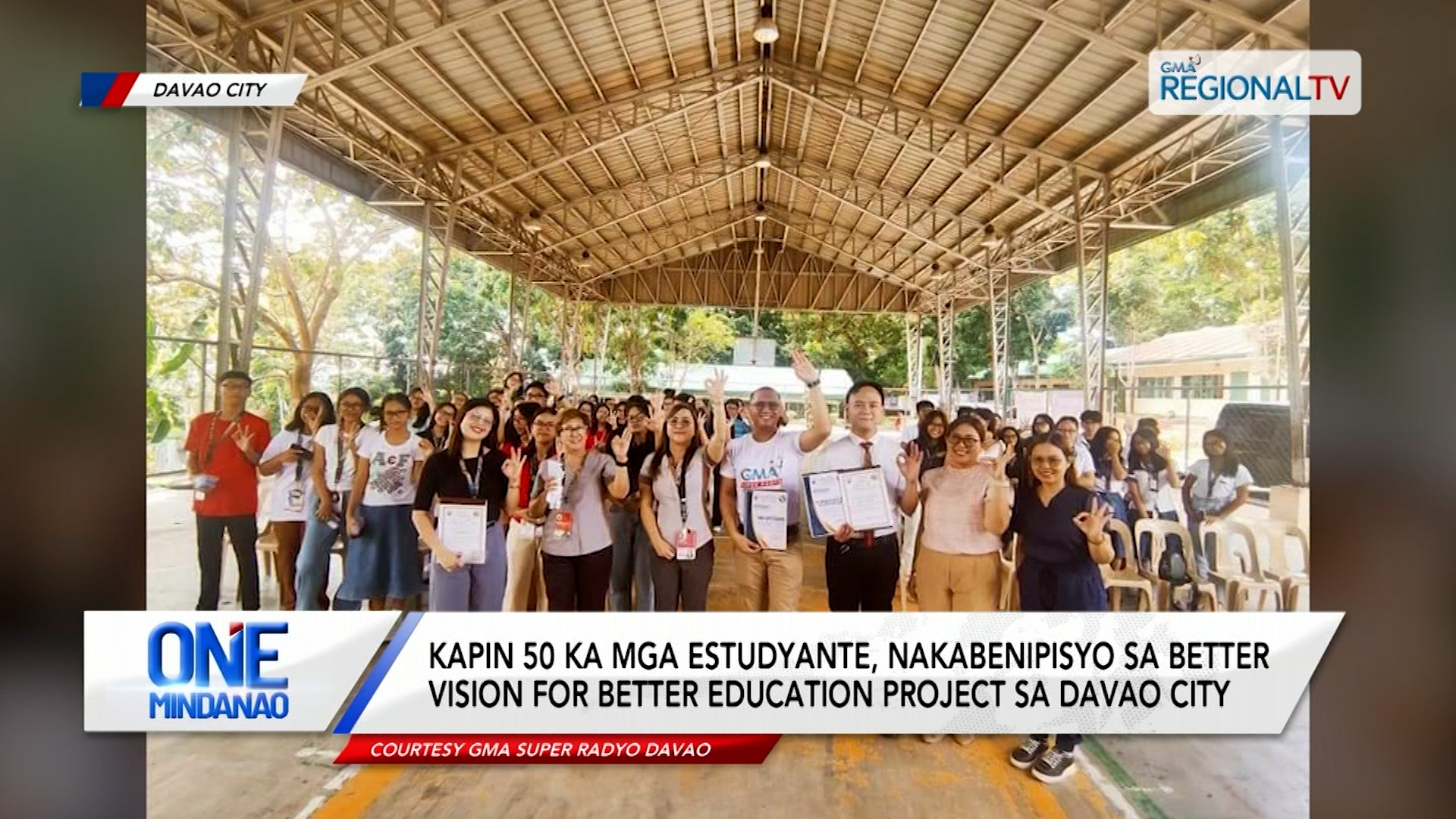 50 ka estudyante, nakabenipisyo sa ‘Better Vision for Better Education’ Project