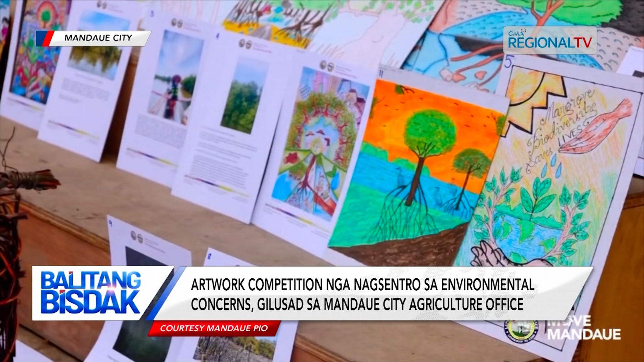 Artwork Competition nga Adunay Tema sa Kalikupan, Gipasiugdahan