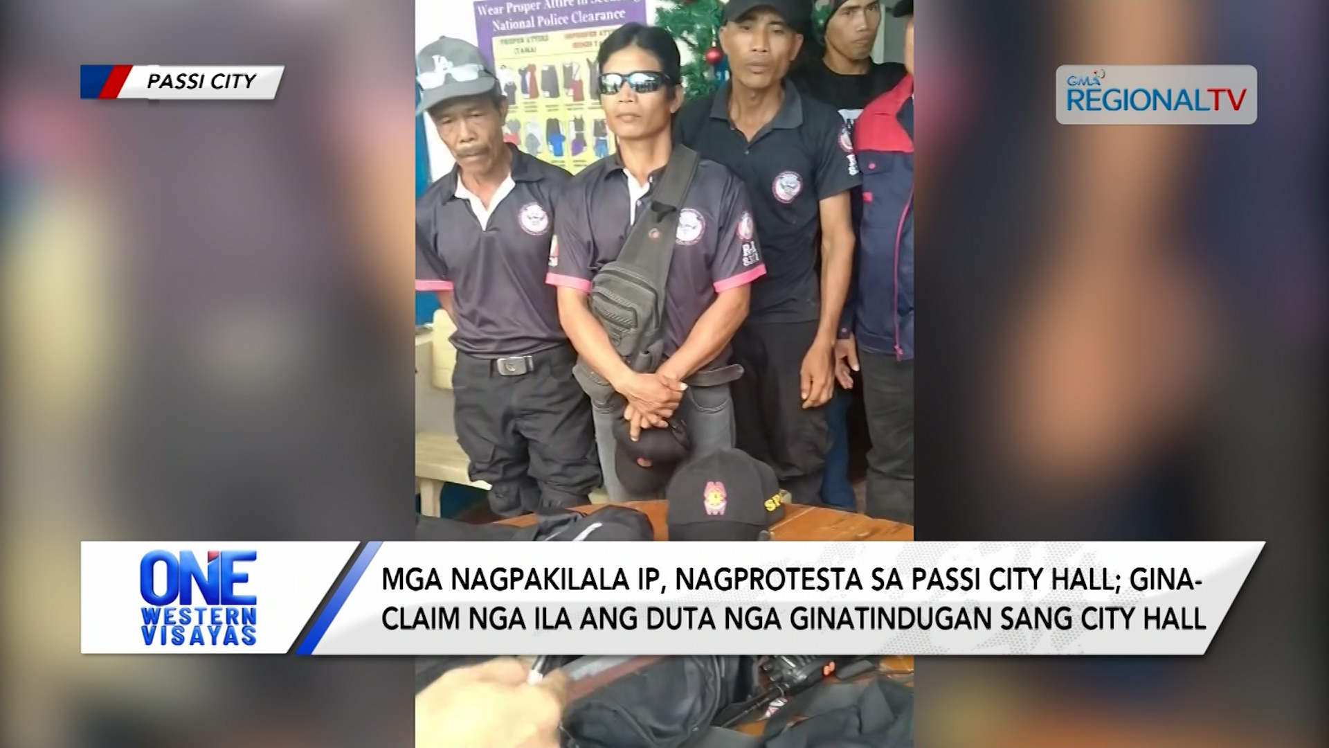 Mga nagpakilala IP; ginaangkon ang duta nga ginatindugan sang Passi City Hall