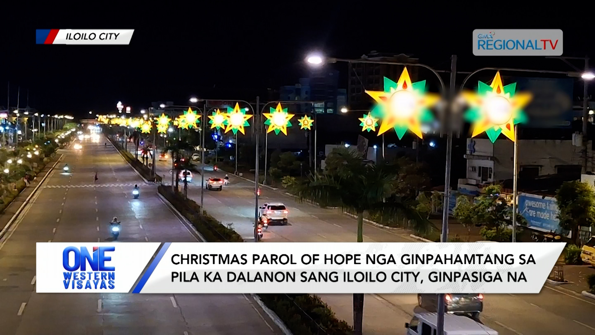 Mga Christmas Parol, ginhimo sang mga PDL sa  Iloilo City, Ginpasiga Na