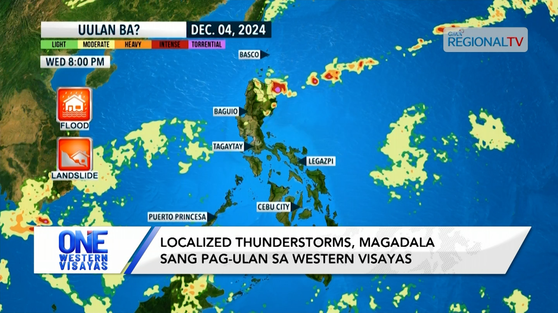 Localized Thunderstorms, magadala sang ulan sa Western Visayas