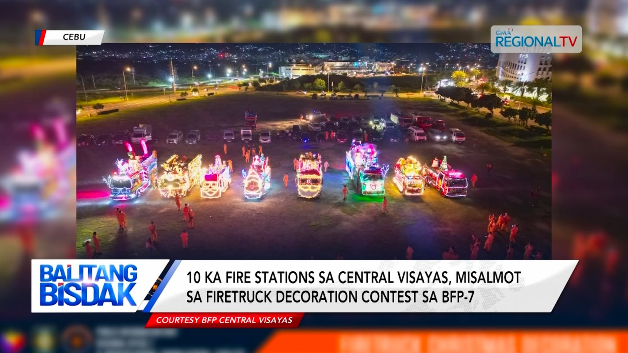10 ka fire stations sa Central Visayas, misalmot sa firetruck decoration contest