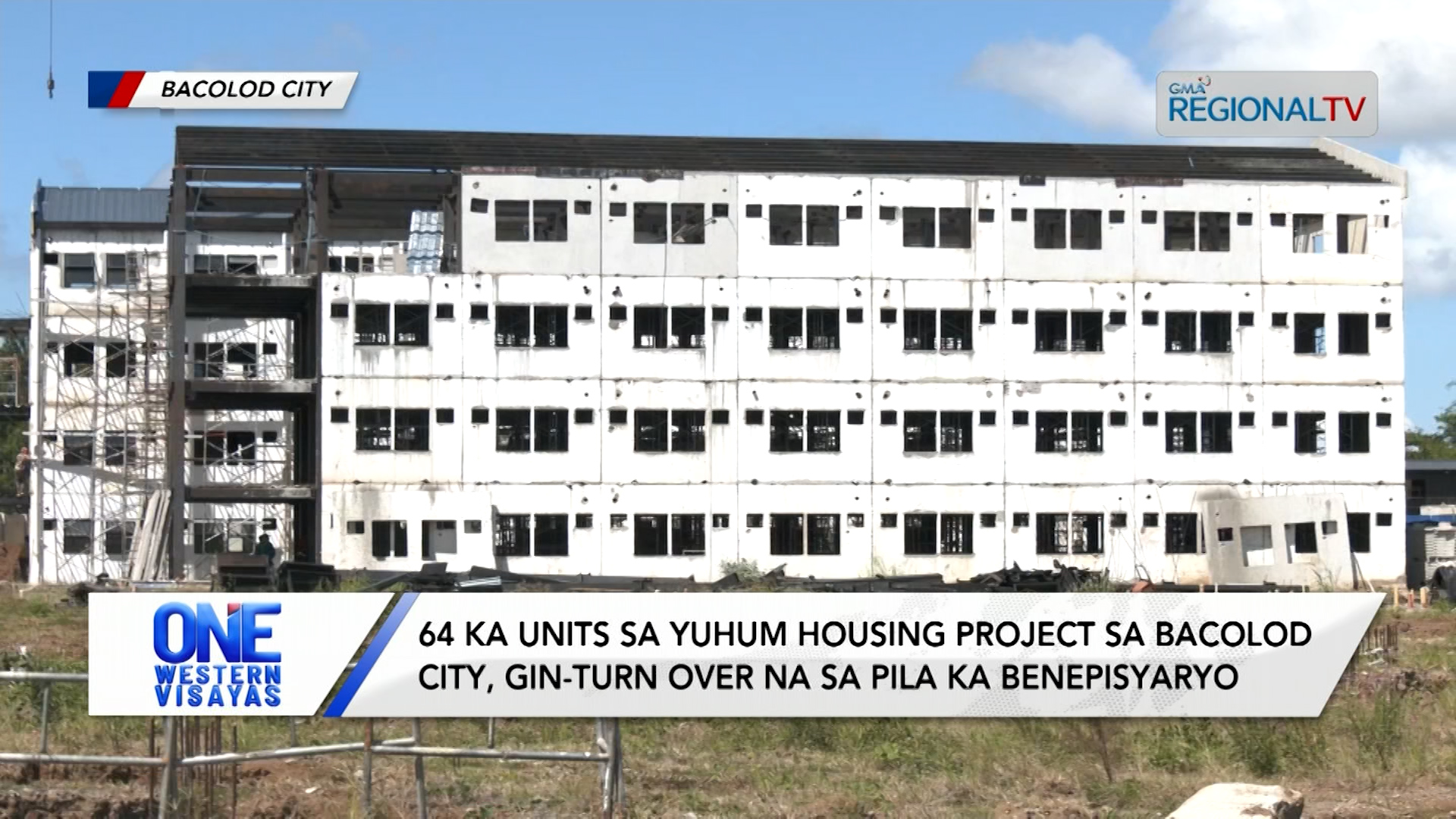 64 units sa Yuhum Housing Project sa Bacolod City gin-turn over sa benepisyaryo