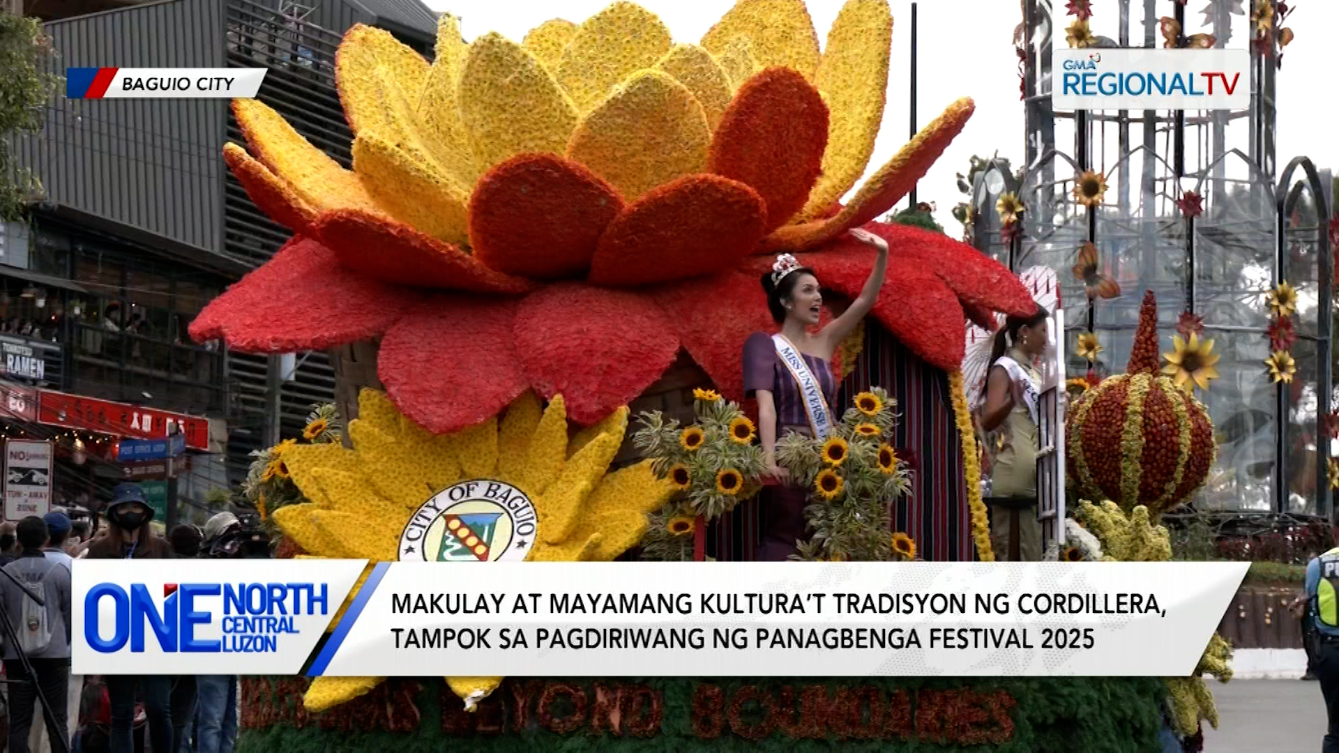 44 na mga karosa, tampok sa Panagbenga Festival 2025 sa Baguio City