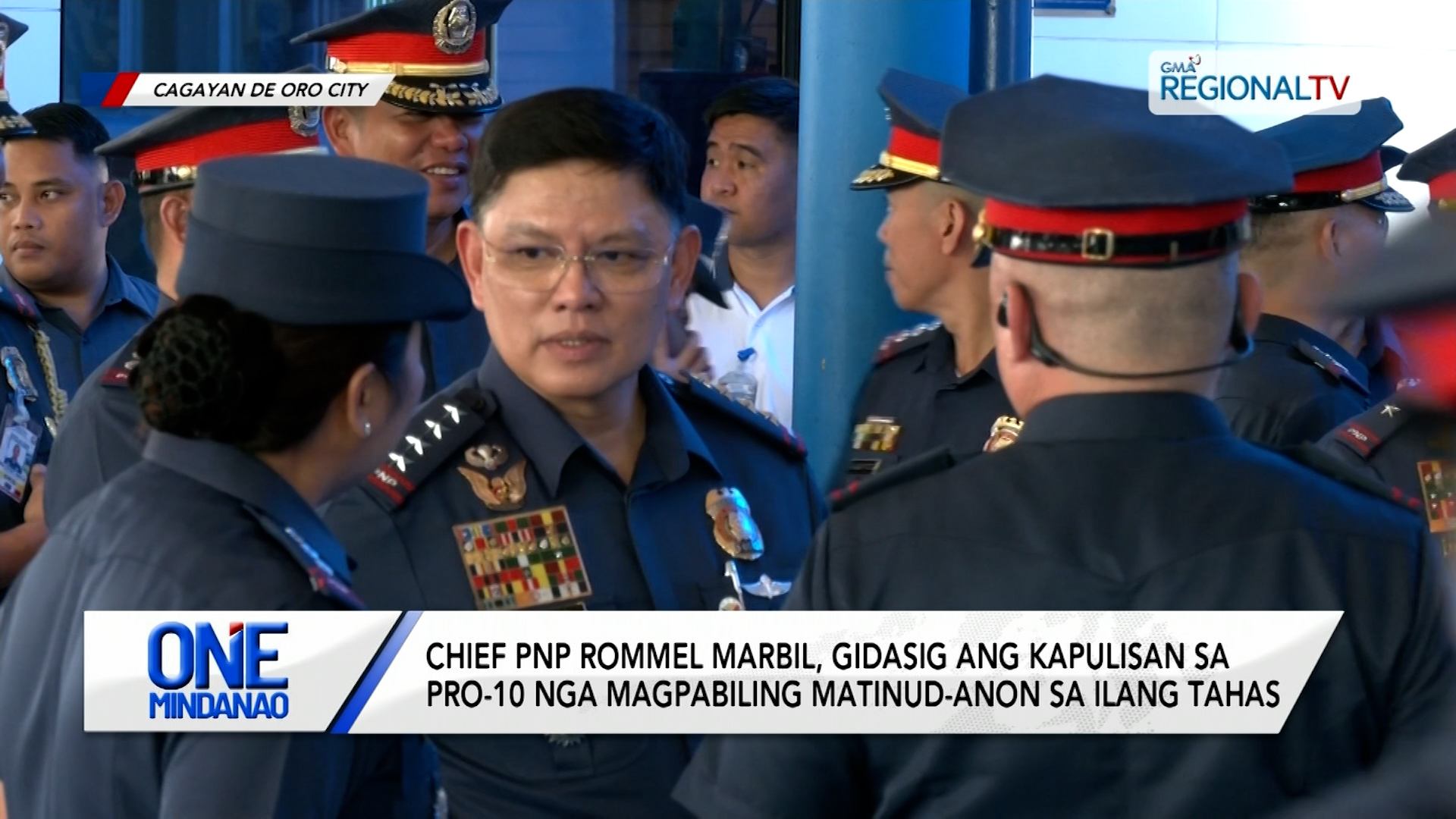 Chief PNP Marbil, gidasig ang kapulisan nga magpabiling matinud-anon