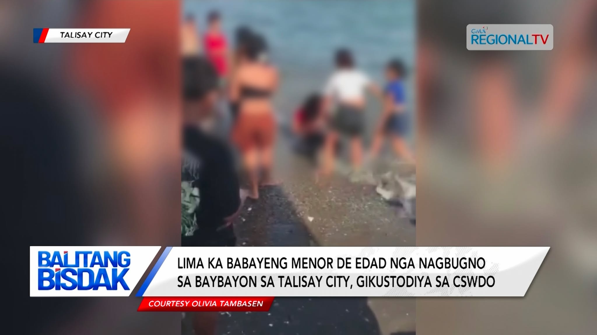 5 ka babayeng menor de edad nga nagbugno, gikustodiya sa CSWD Talisay