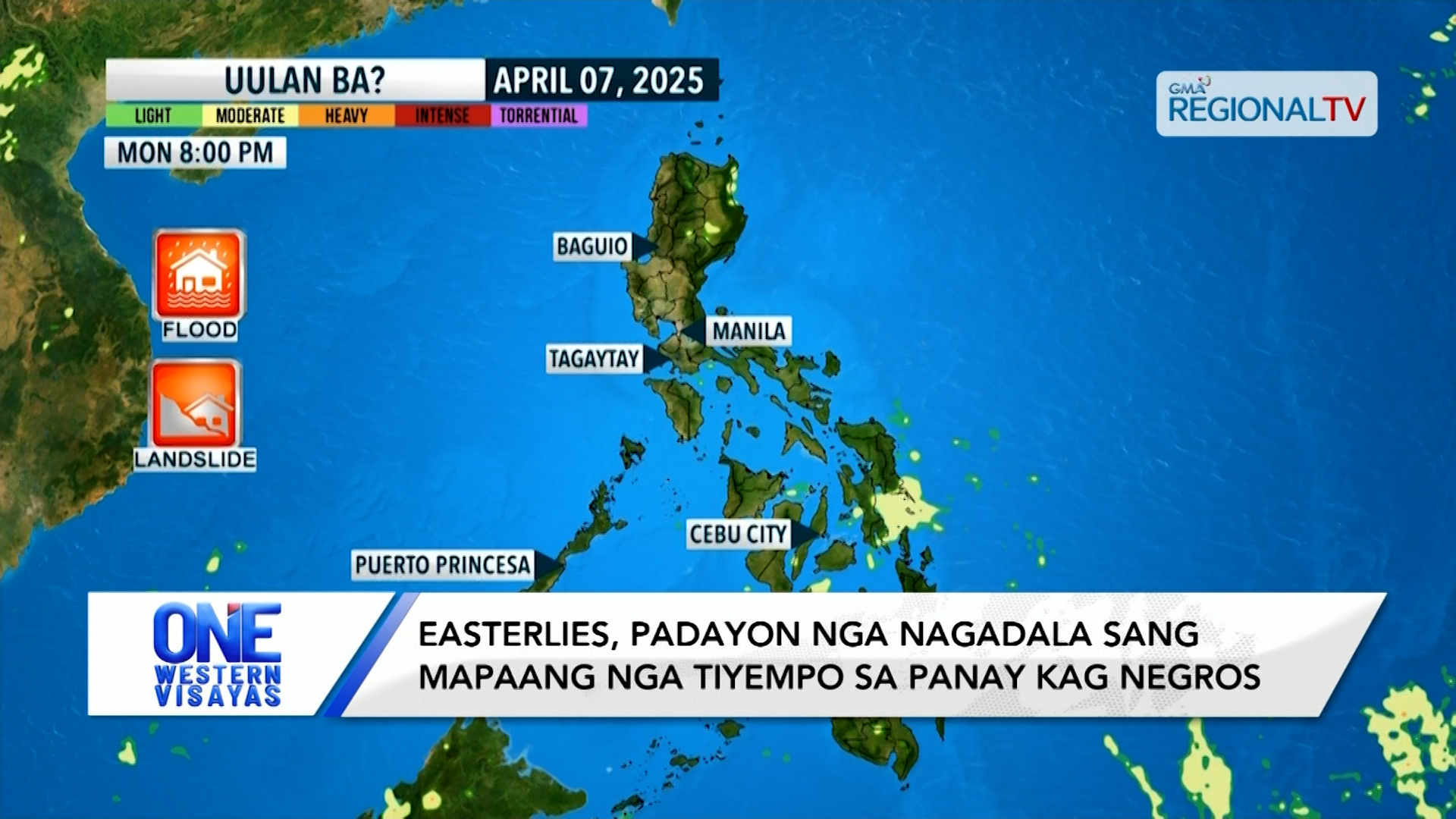 Easterlies, padayon nga nagadala sang mapaang nga tiyempo sa Panay kag Negros