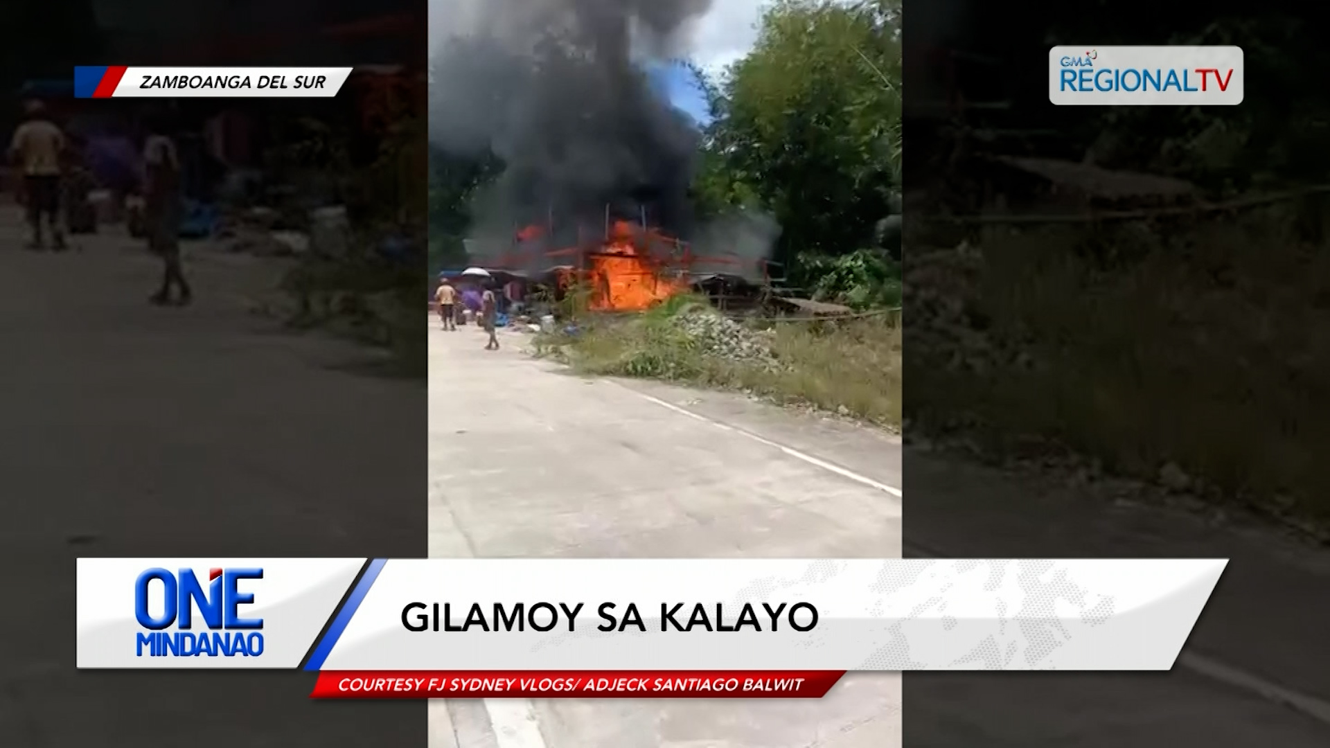 Bahin sa mini-grocery store sa Bayog, Zamboanga del Sur, nasunog