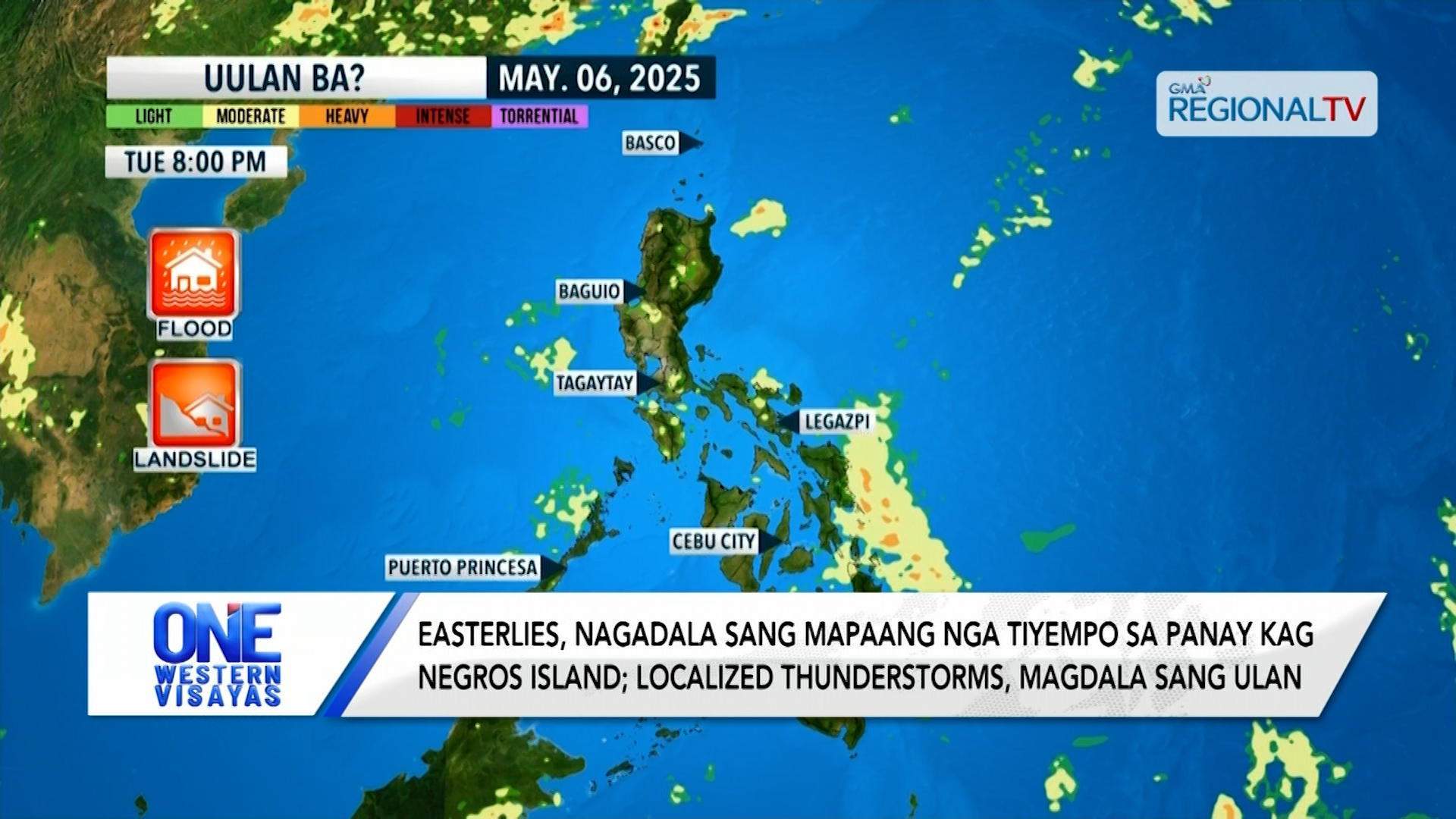 Easterlies, nagadala sang mapaang nga tiyempo sa Panay kag Negros Island