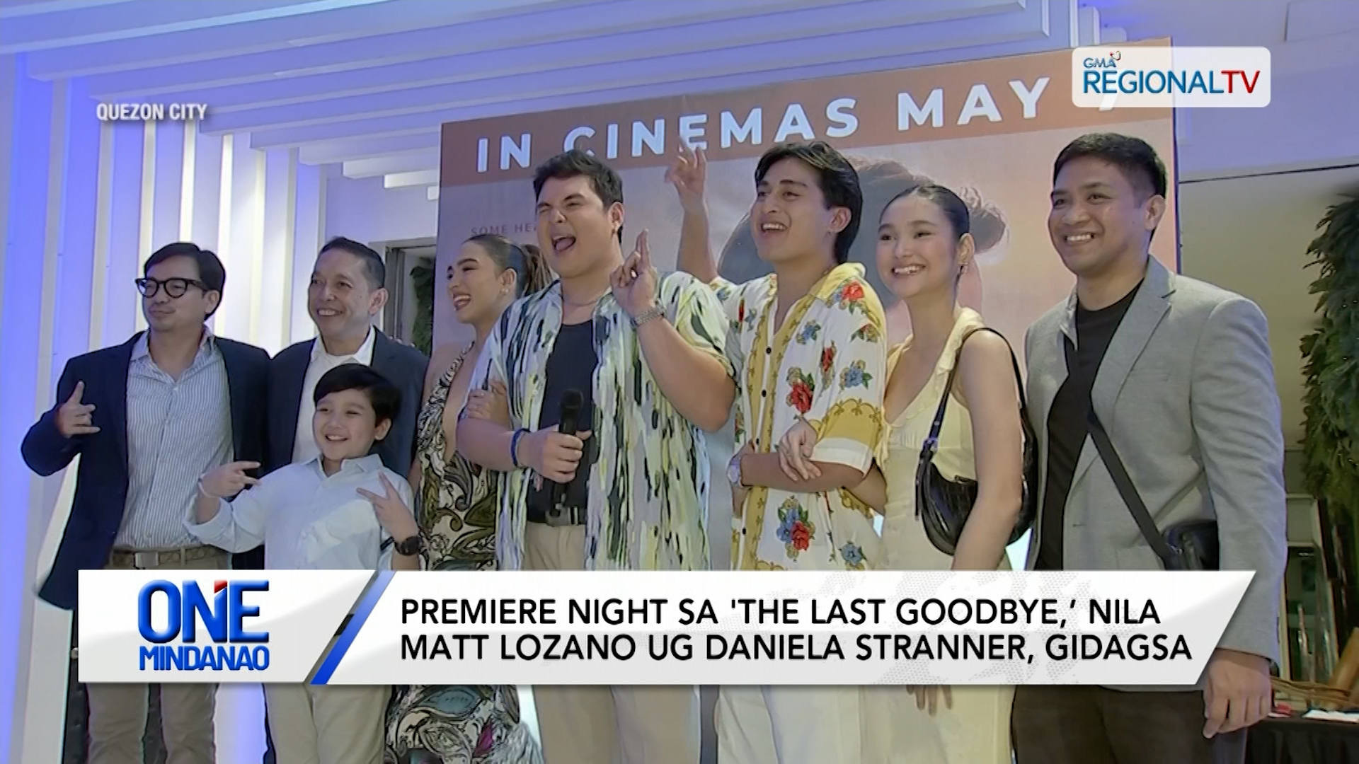 Premiere 'The Last Goodbye’ nils Matt Lozano ug Daniela Stranner, gidagsa