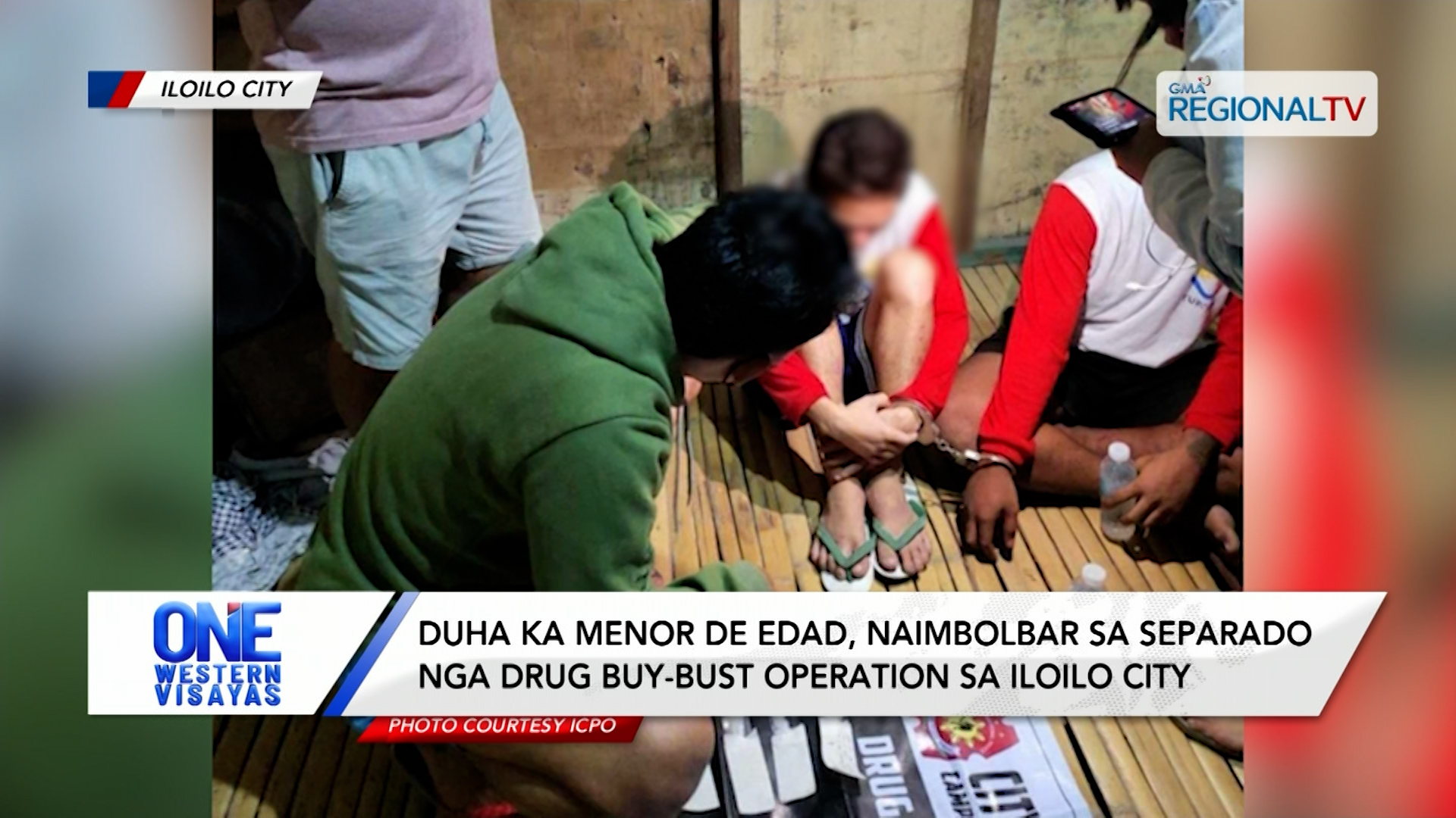 Duha ka menor de edad, naimbolbar sa separado nga drug buy-bust operation