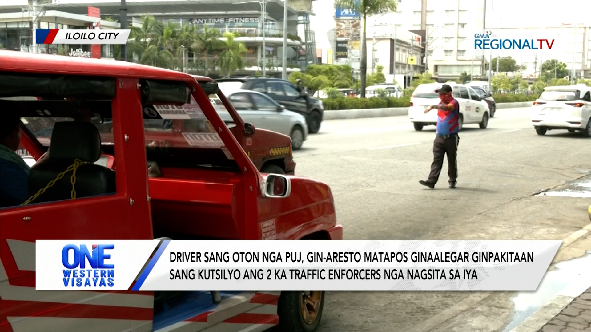 Driver sang Oton nga PUJ, gin-aresto matapos ginaalegar nagpakita sang kutsilyo