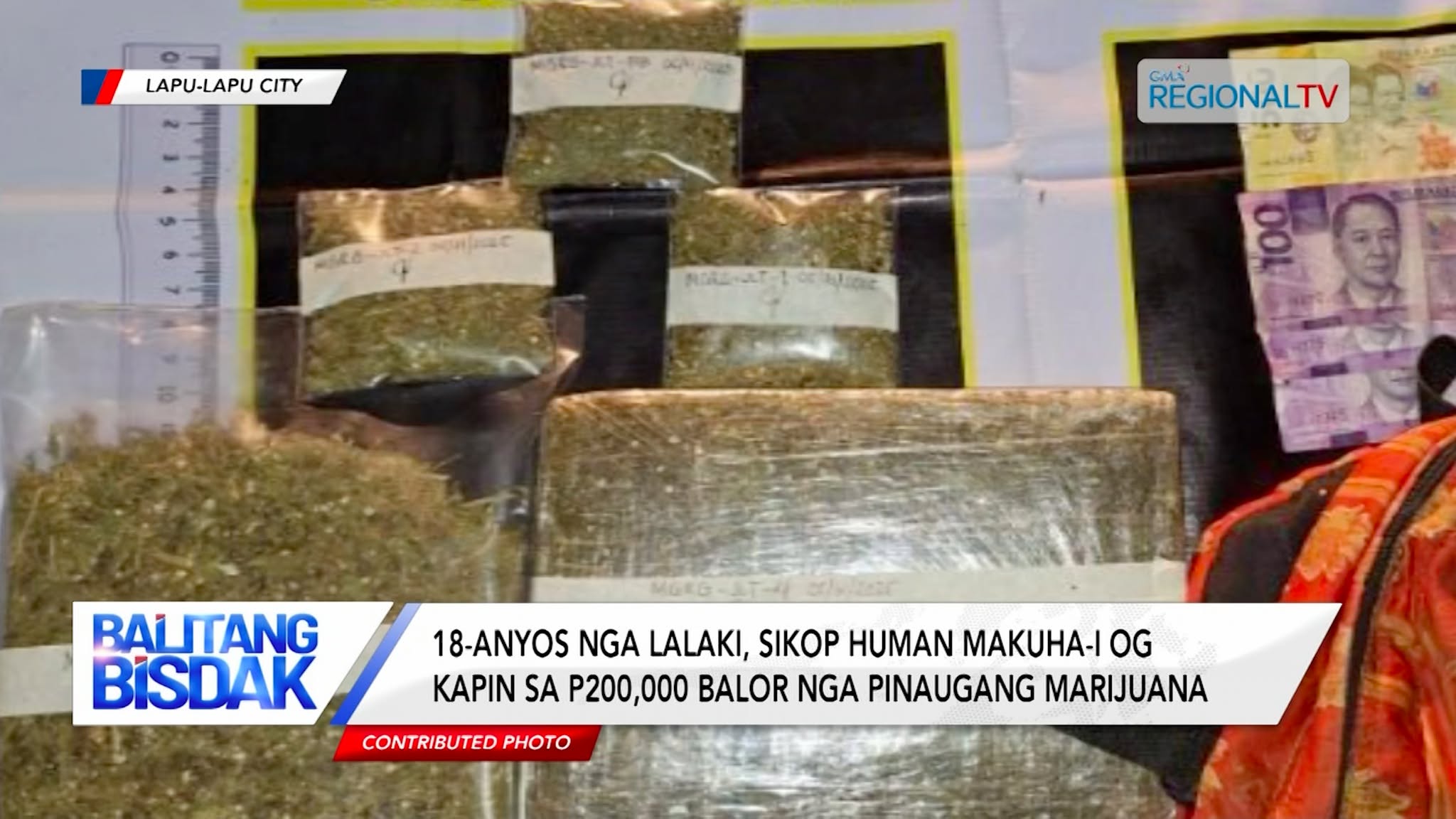 Lalaking namaligya og pinaugang marijuana sa online, nadakpan