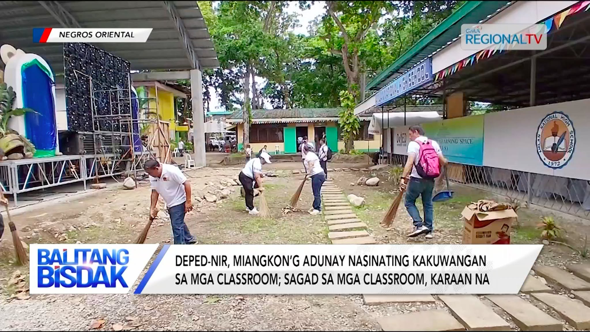 DepEd-NIR, mitug-an nga nakasinati og kakuwangan sa classroom