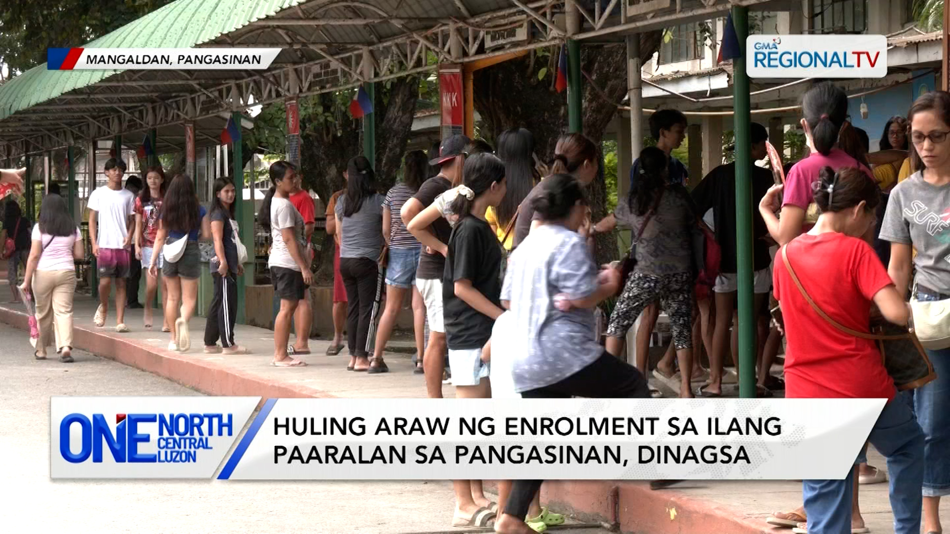 Huling araw ng enrolment sa ilang paaralan sa Pangasinan, dinagsa