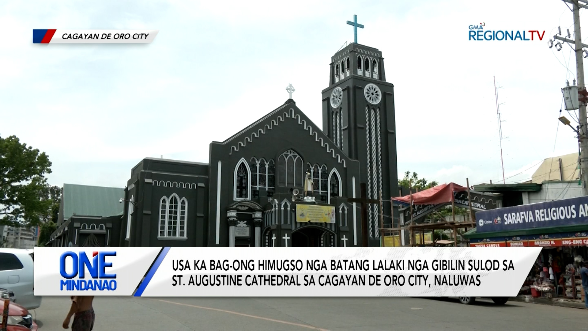 Bag-ong himugso gibilin sulod sa St. Augustine Cathedral sa Cagayan de Oro City