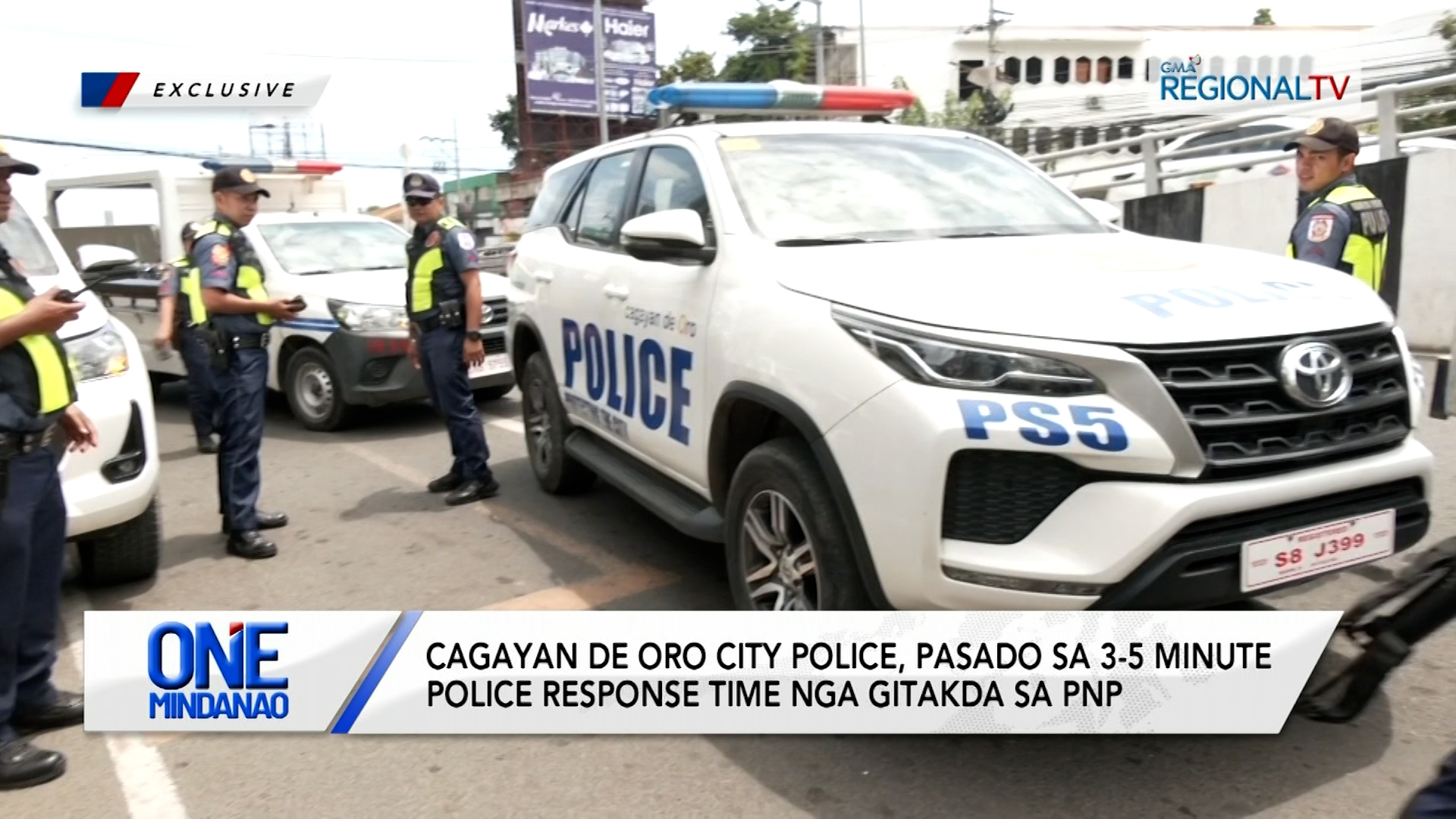 3-5 Minute Response Time sa kapulisan sa Cagayan de Oro City, gisulayan