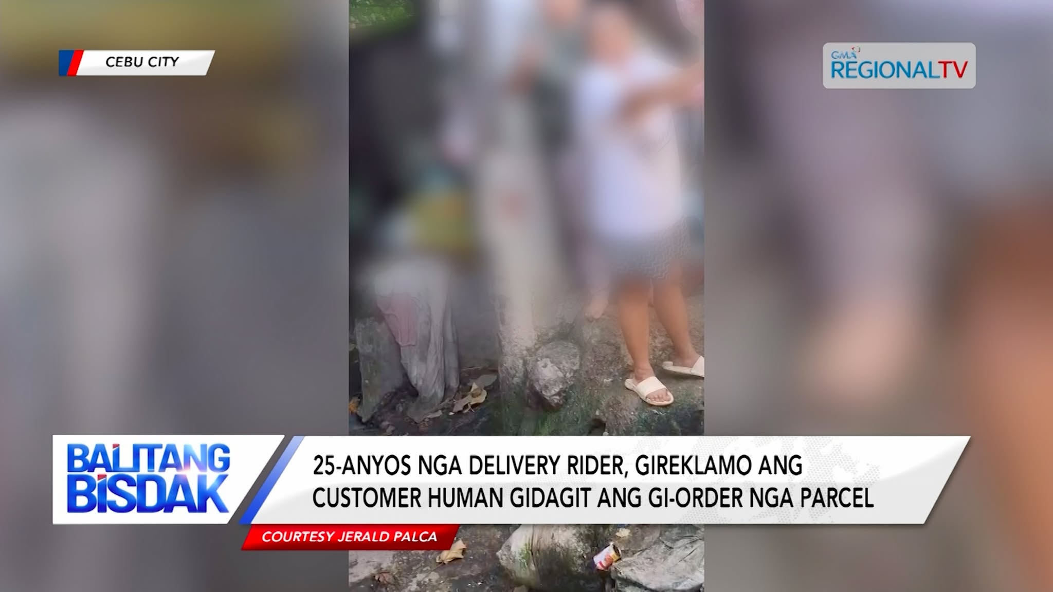 Delivery rider, gireklamo ang customer human gidagit ang gi-order nga parcel
